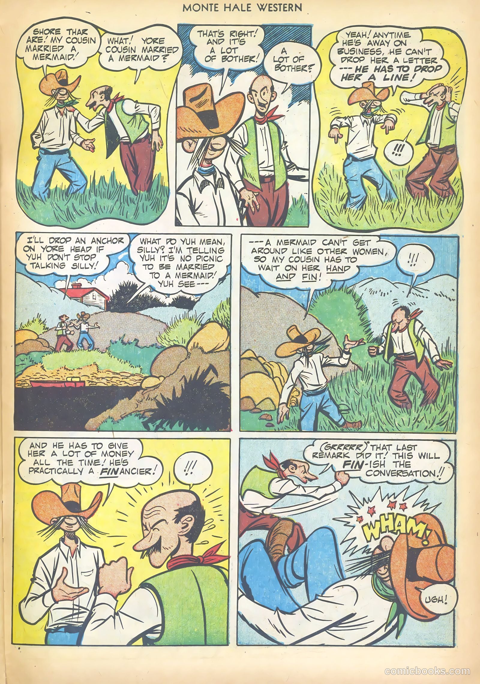 Monte Hale Western #69 (1952) — page 27 of 36