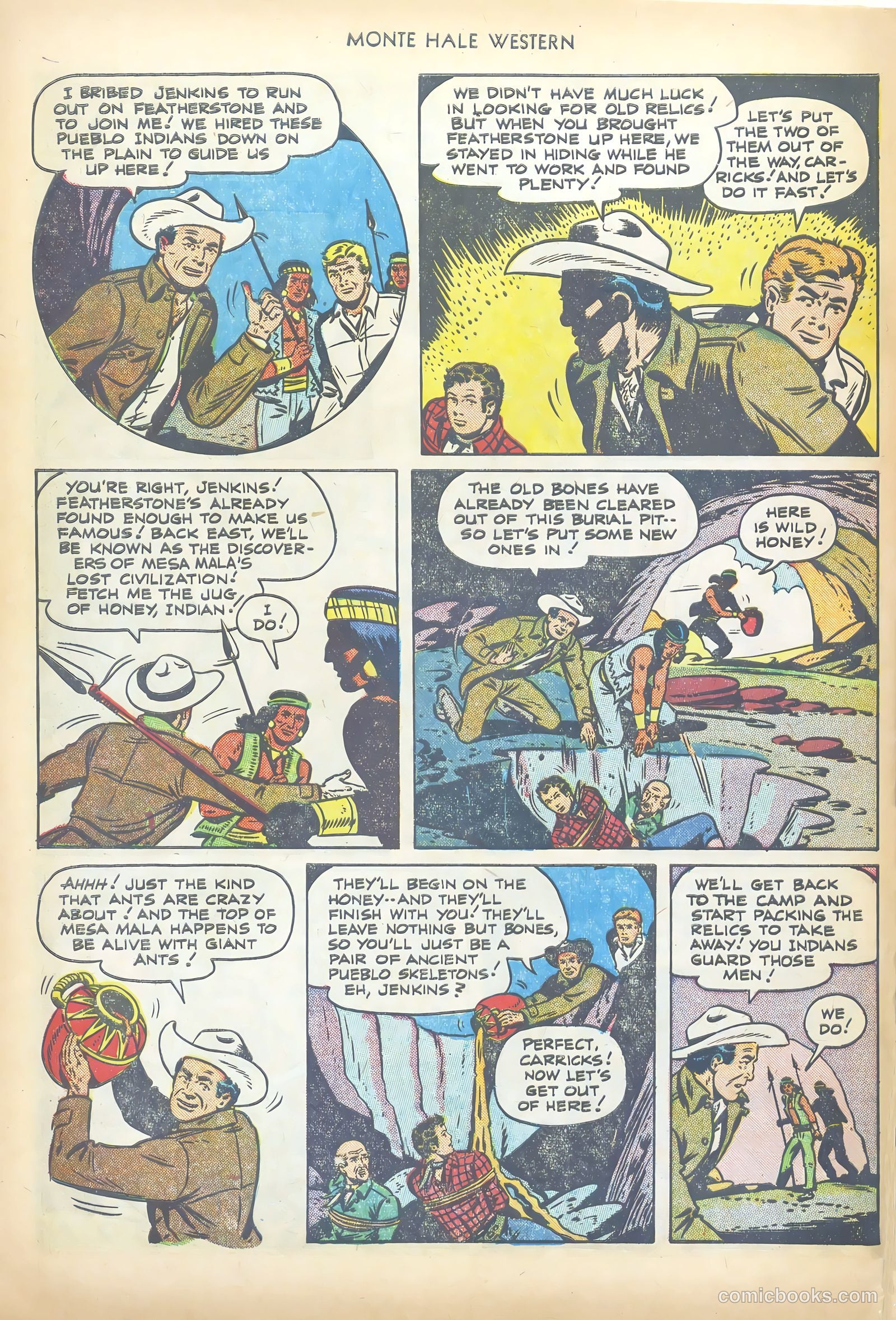 Monte Hale Western #69 (1952) — page 32 of 36