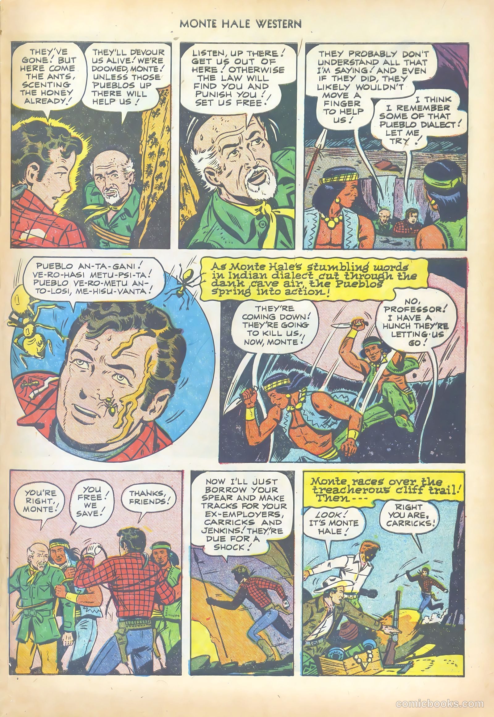 Monte Hale Western #69 (1952) — page 33 of 36