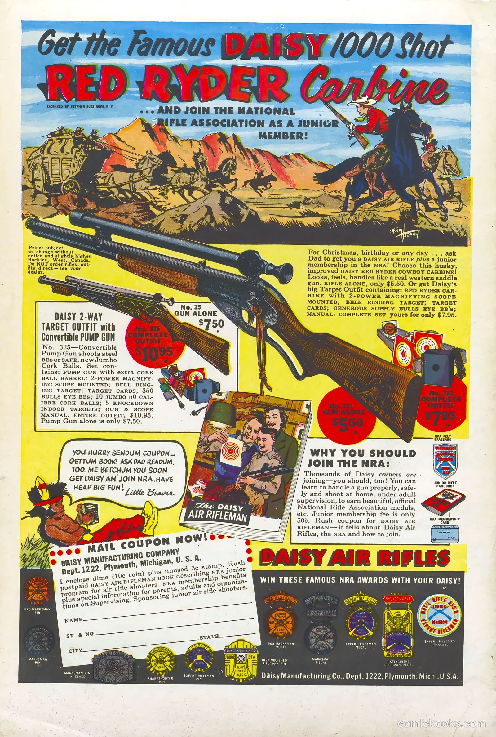 Monte Hale Western #69 (1952) — page 36 of 36