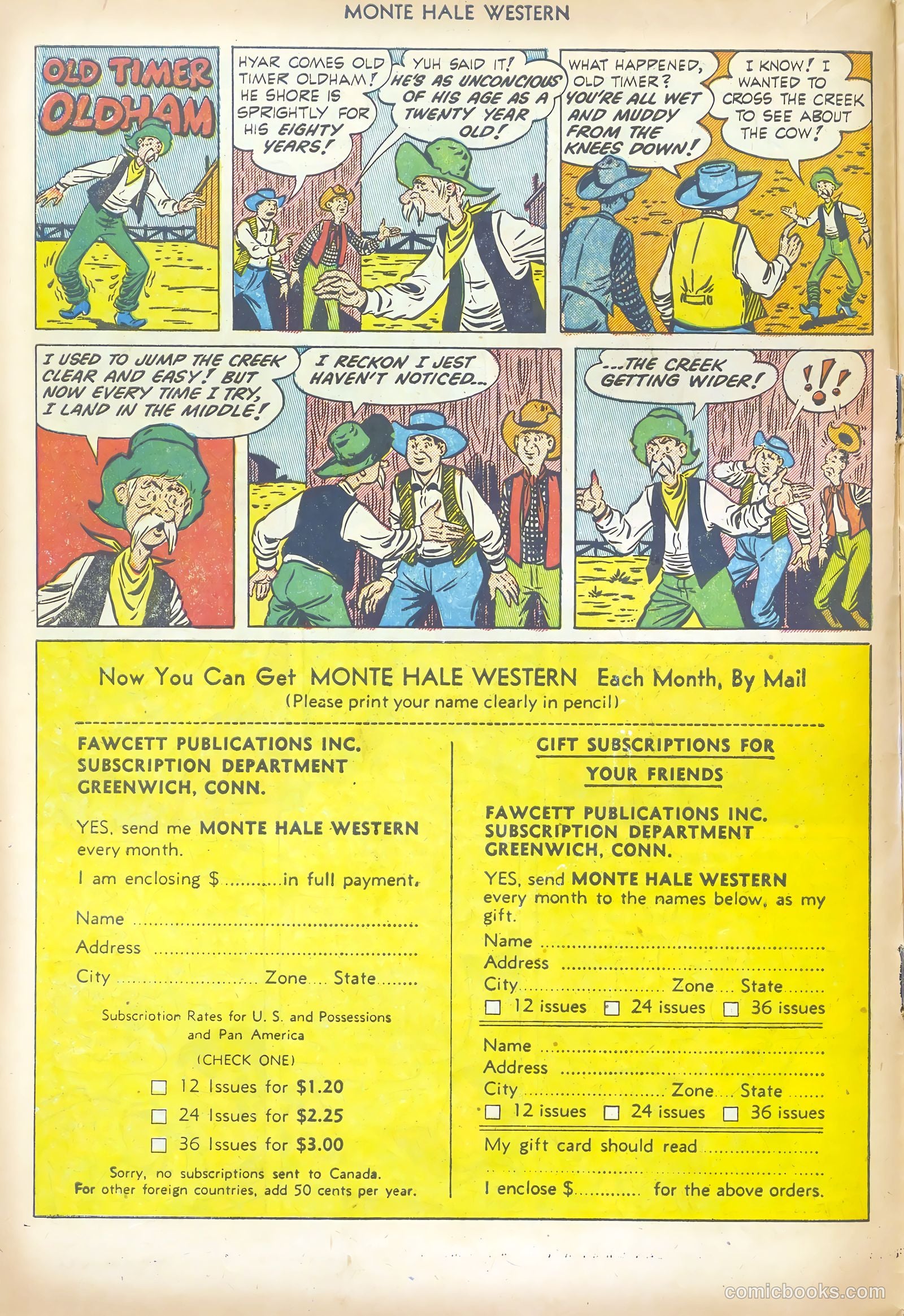 Monte Hale Western #70 (1952) — page 10 of 36