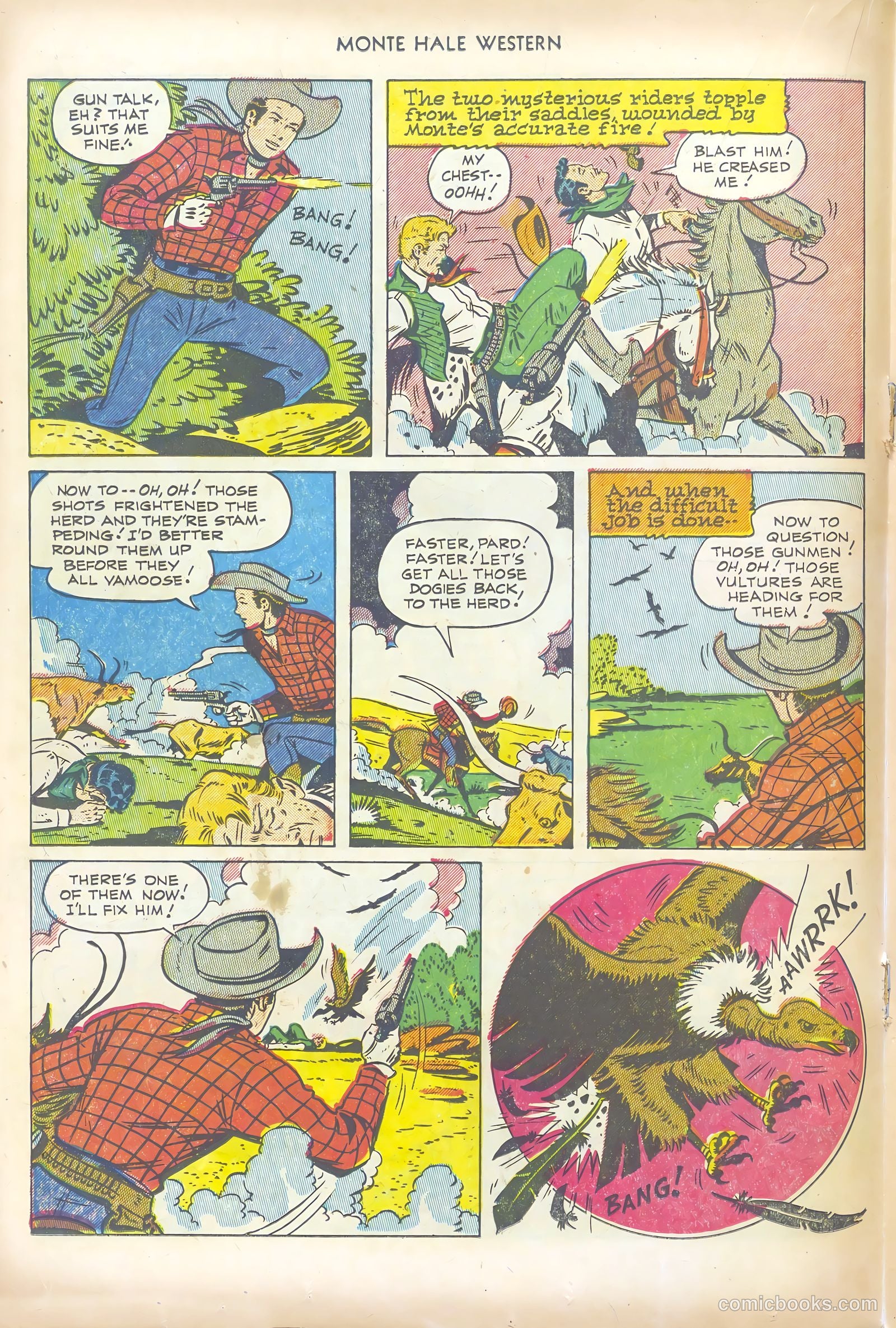 Monte Hale Western #70 (1952) — page 18 of 36