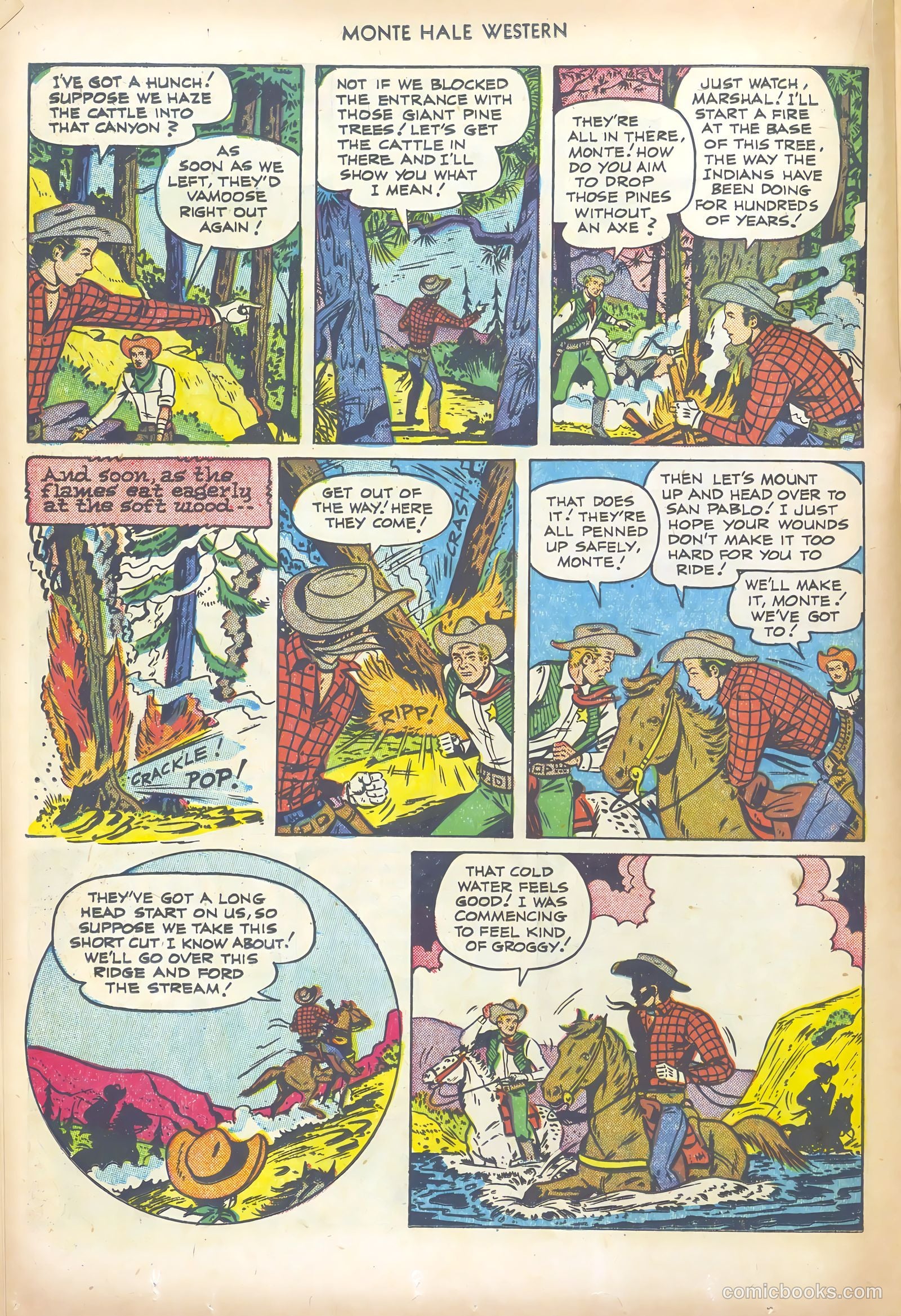 Monte Hale Western #70 (1952) — page 20 of 36