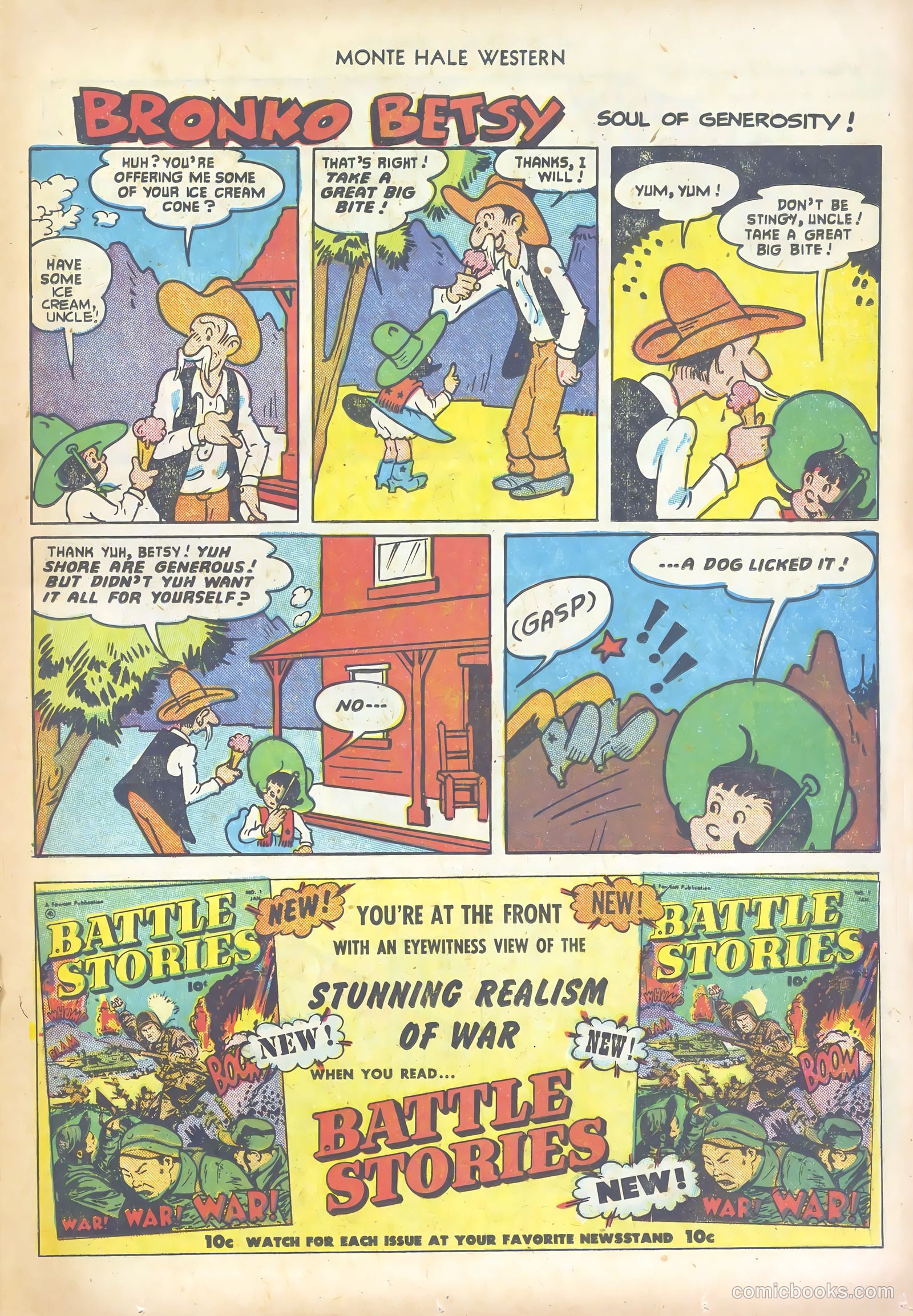 Monte Hale Western #70 (1952) — page 25 of 36