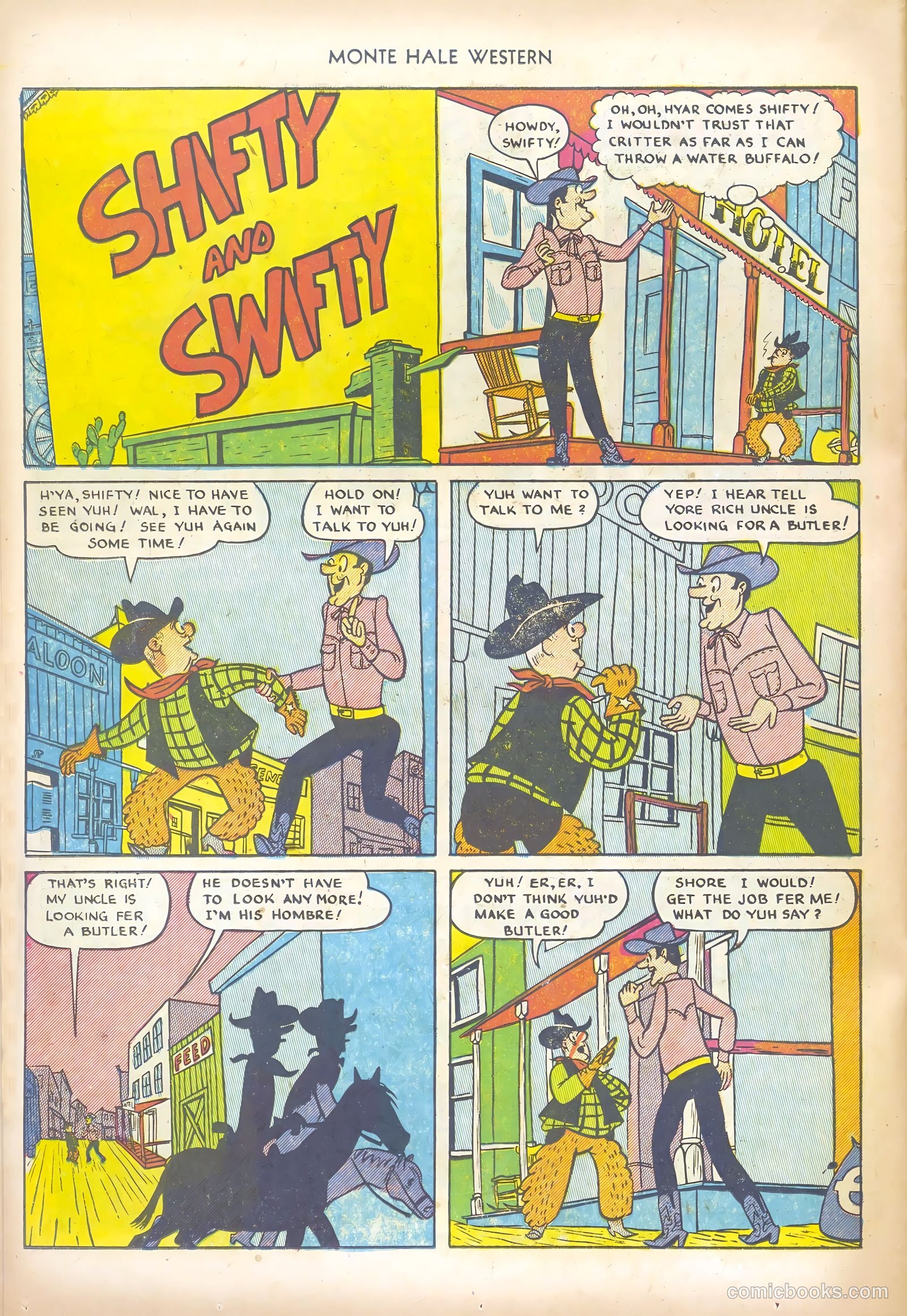 Monte Hale Western #70 (1952) — page 26 of 36