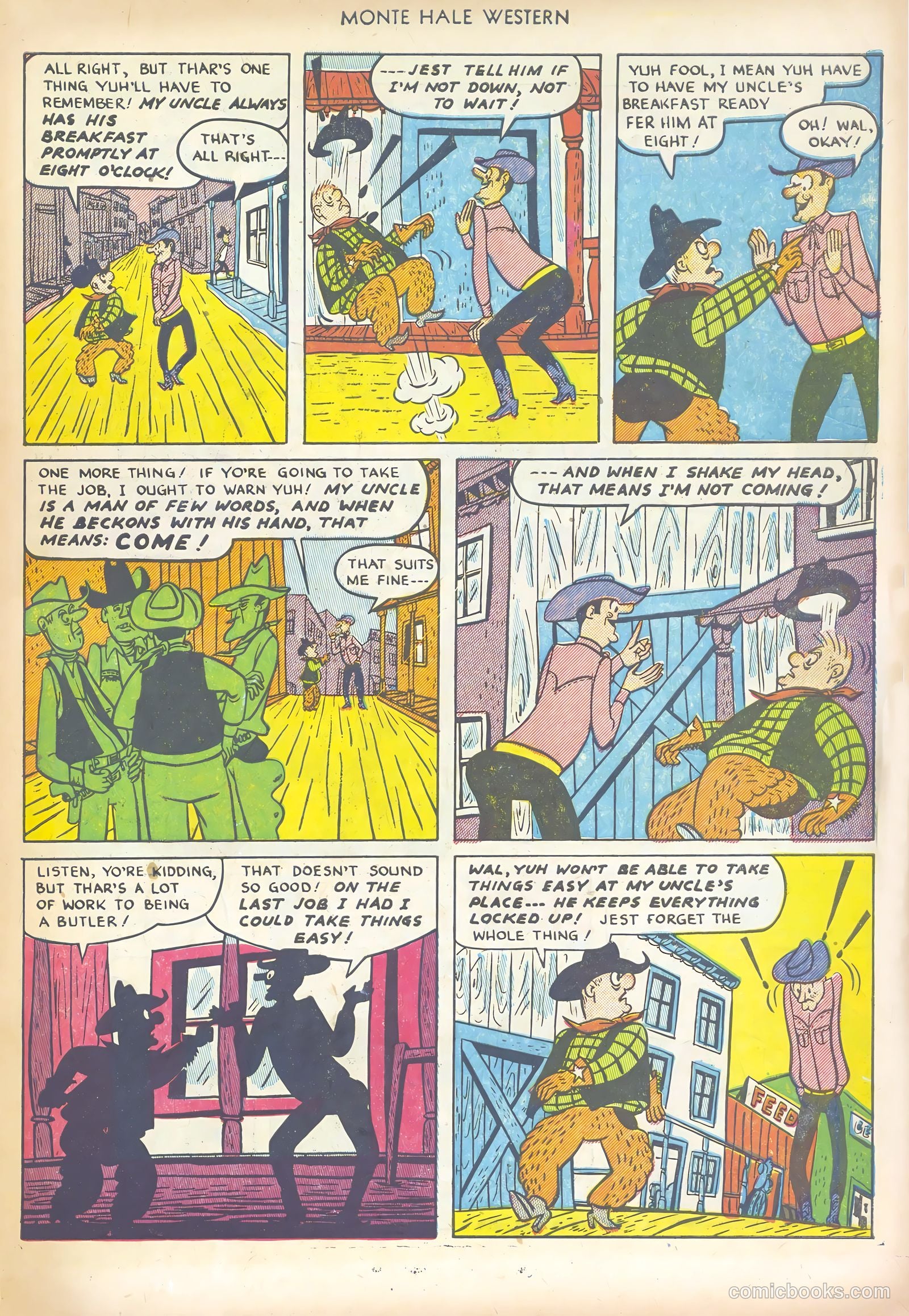 Monte Hale Western #70 (1952) — page 27 of 36