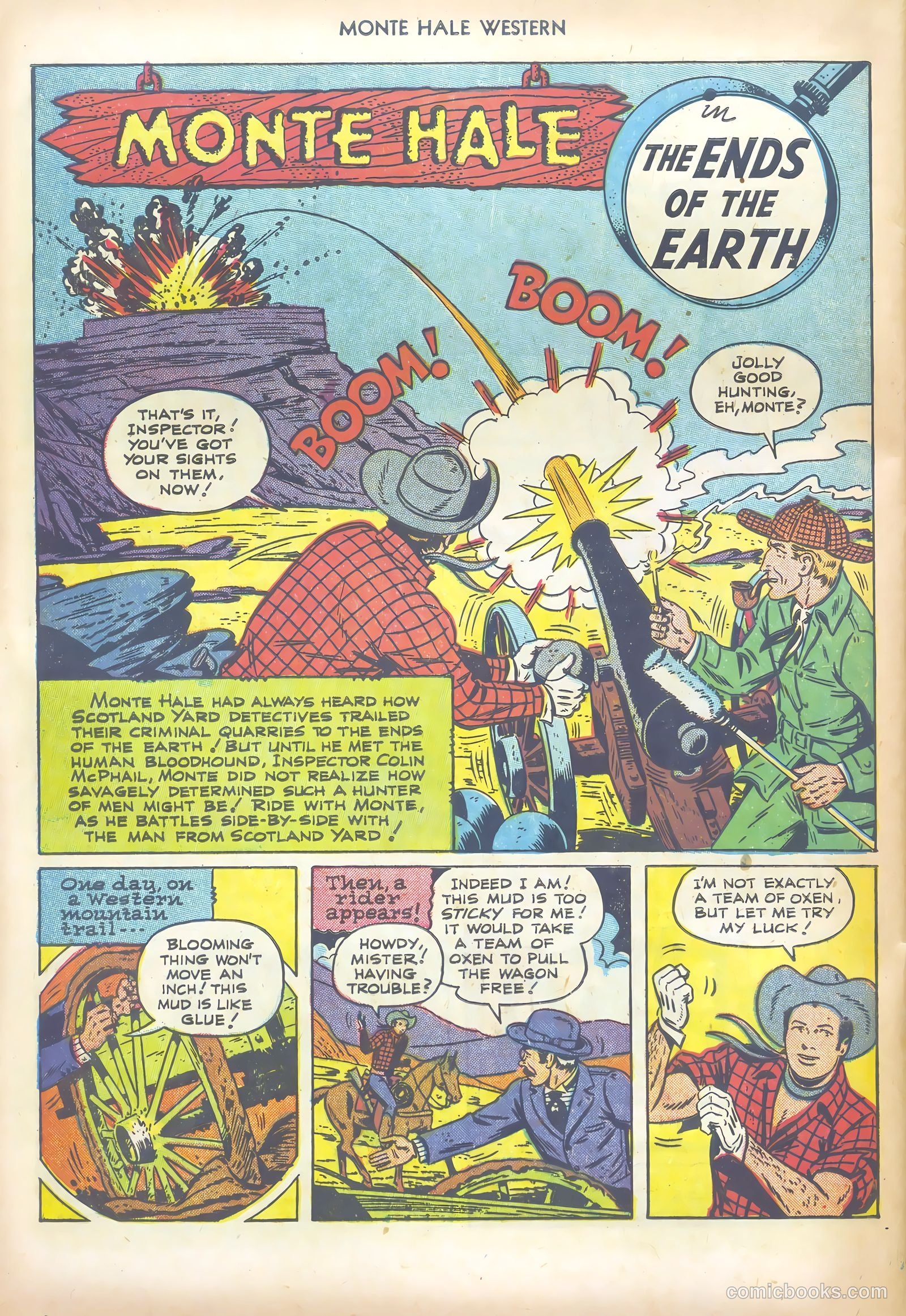 Monte Hale Western #70 (1952) — page 28 of 36