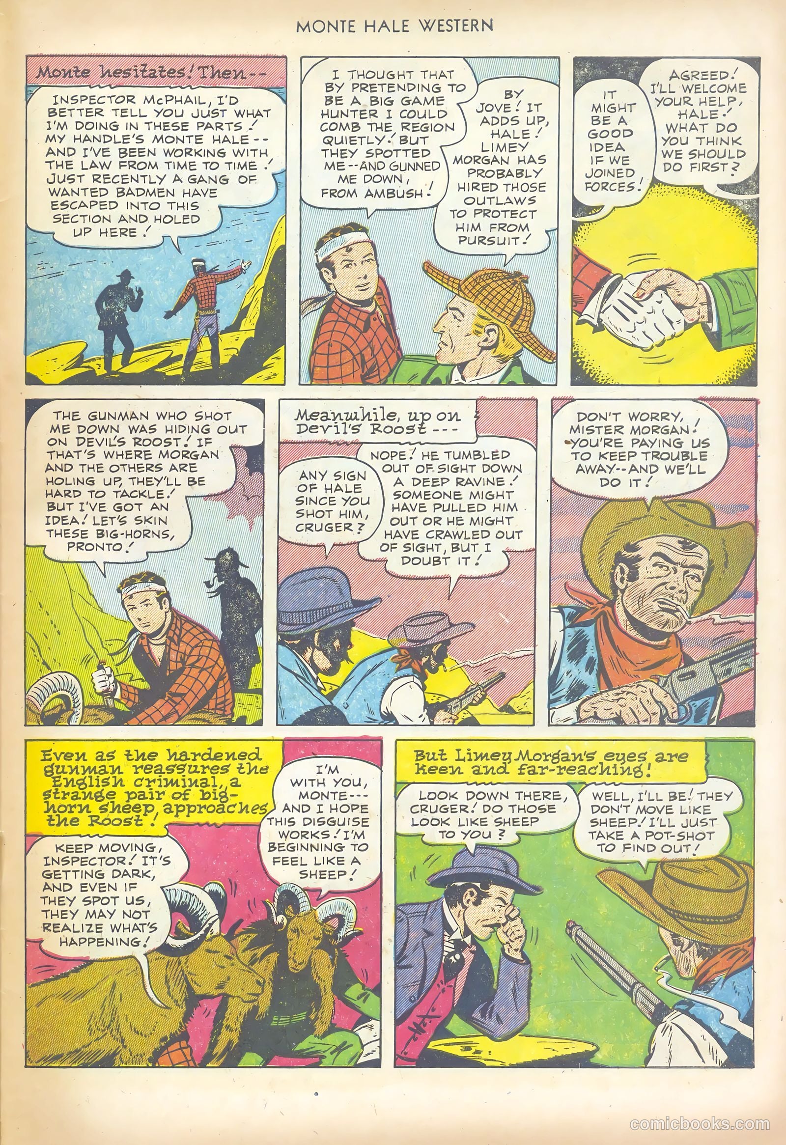 Monte Hale Western #70 (1952) — page 31 of 36