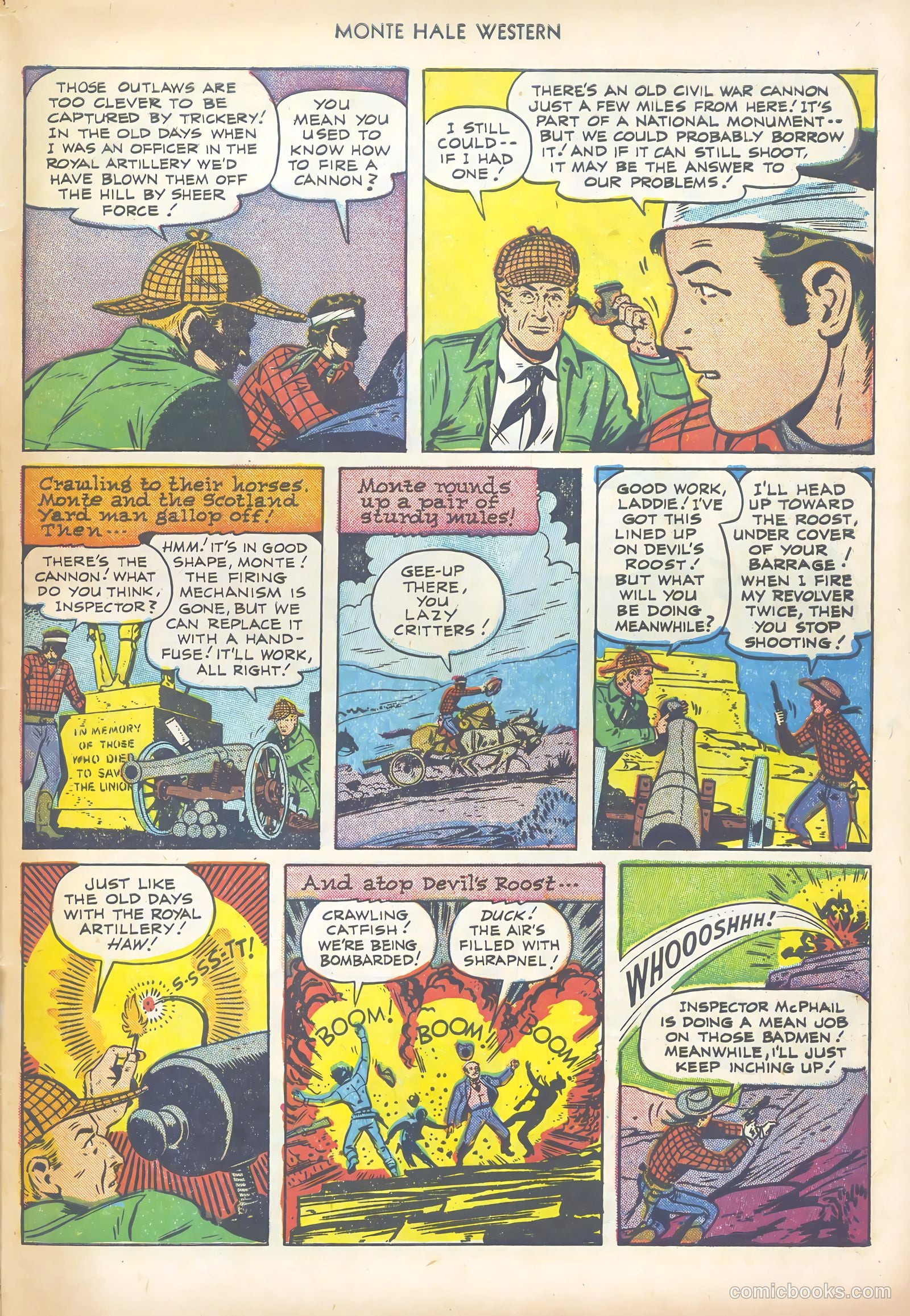 Monte Hale Western #70 (1952) — page 33 of 36