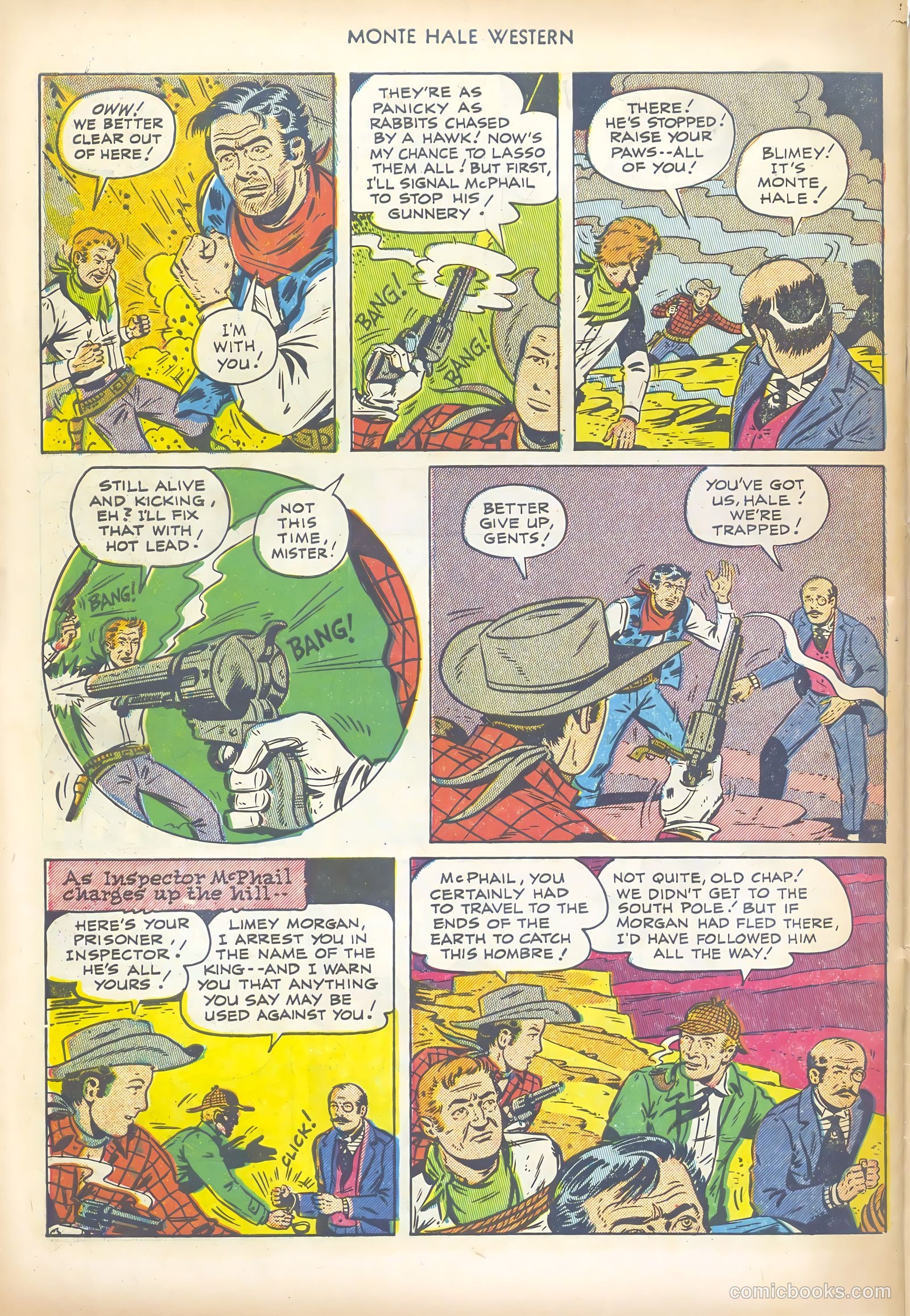 Monte Hale Western #70 (1952) — page 34 of 36