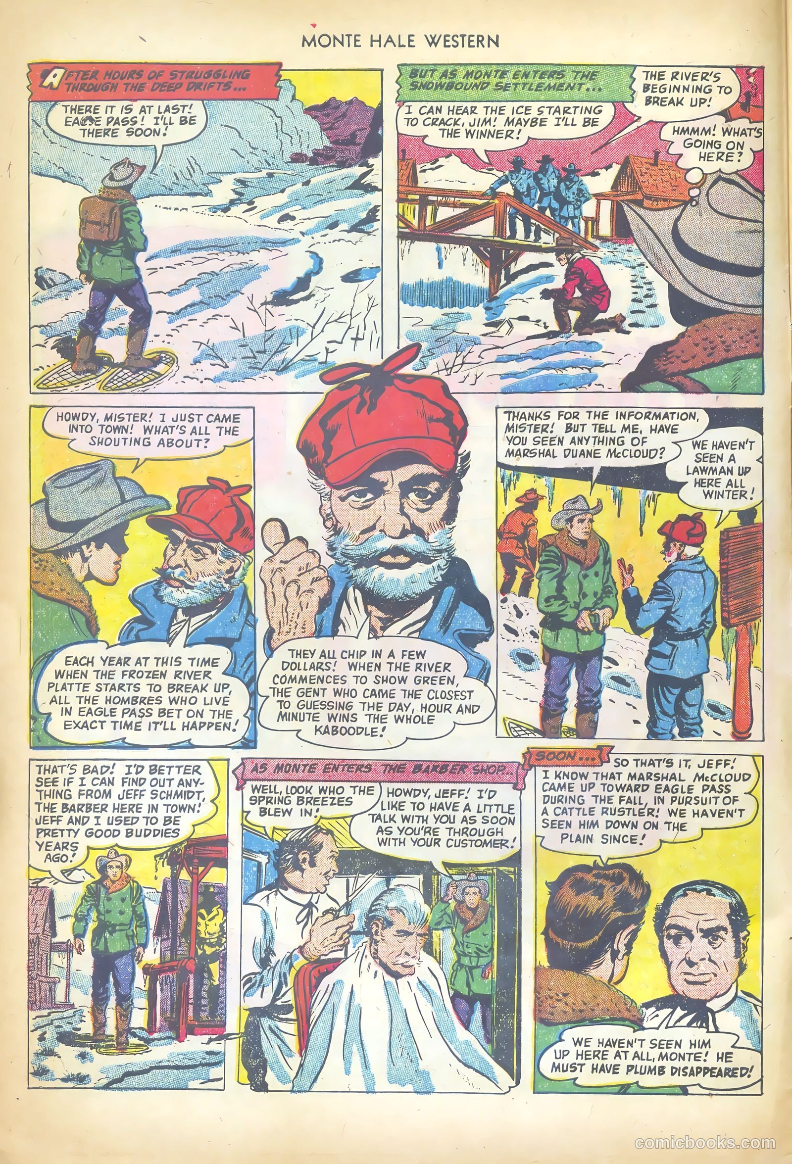 Monte Hale Western #71 (1952) — page 4 of 36