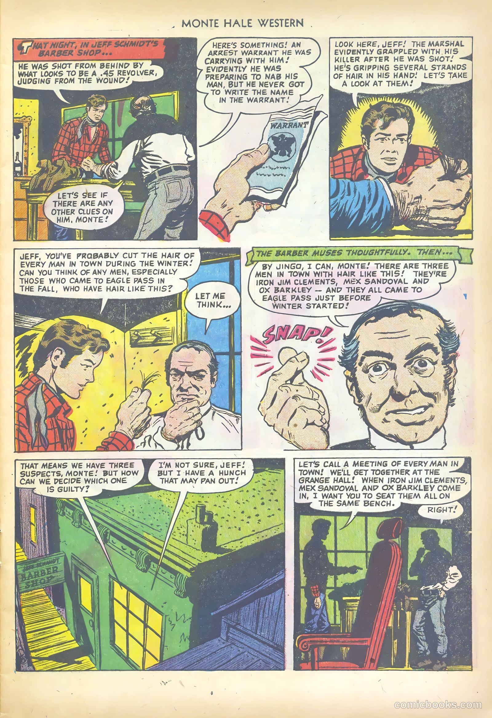 Monte Hale Western #71 (1952) — page 7 of 36