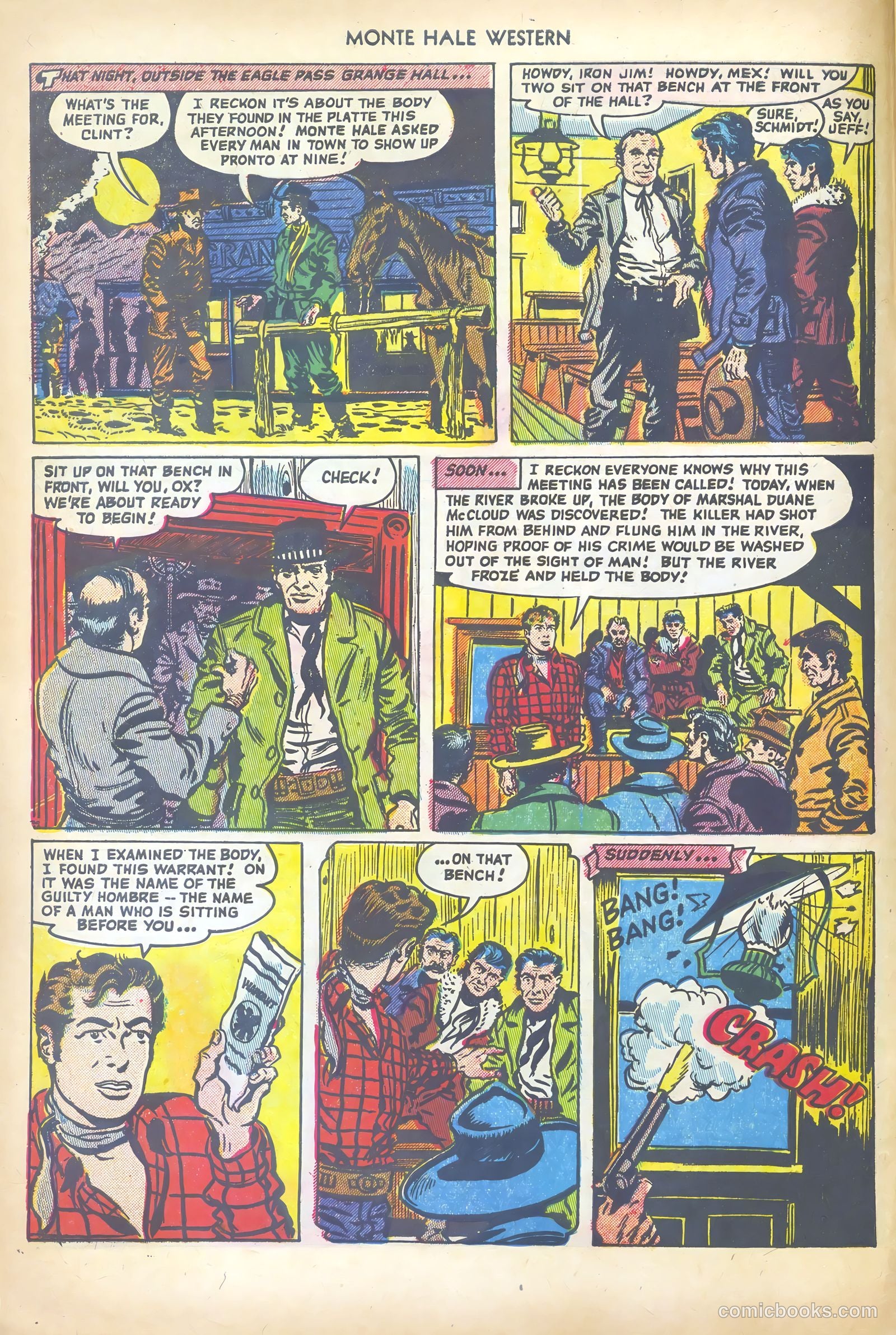 Monte Hale Western #71 (1952) — page 8 of 36
