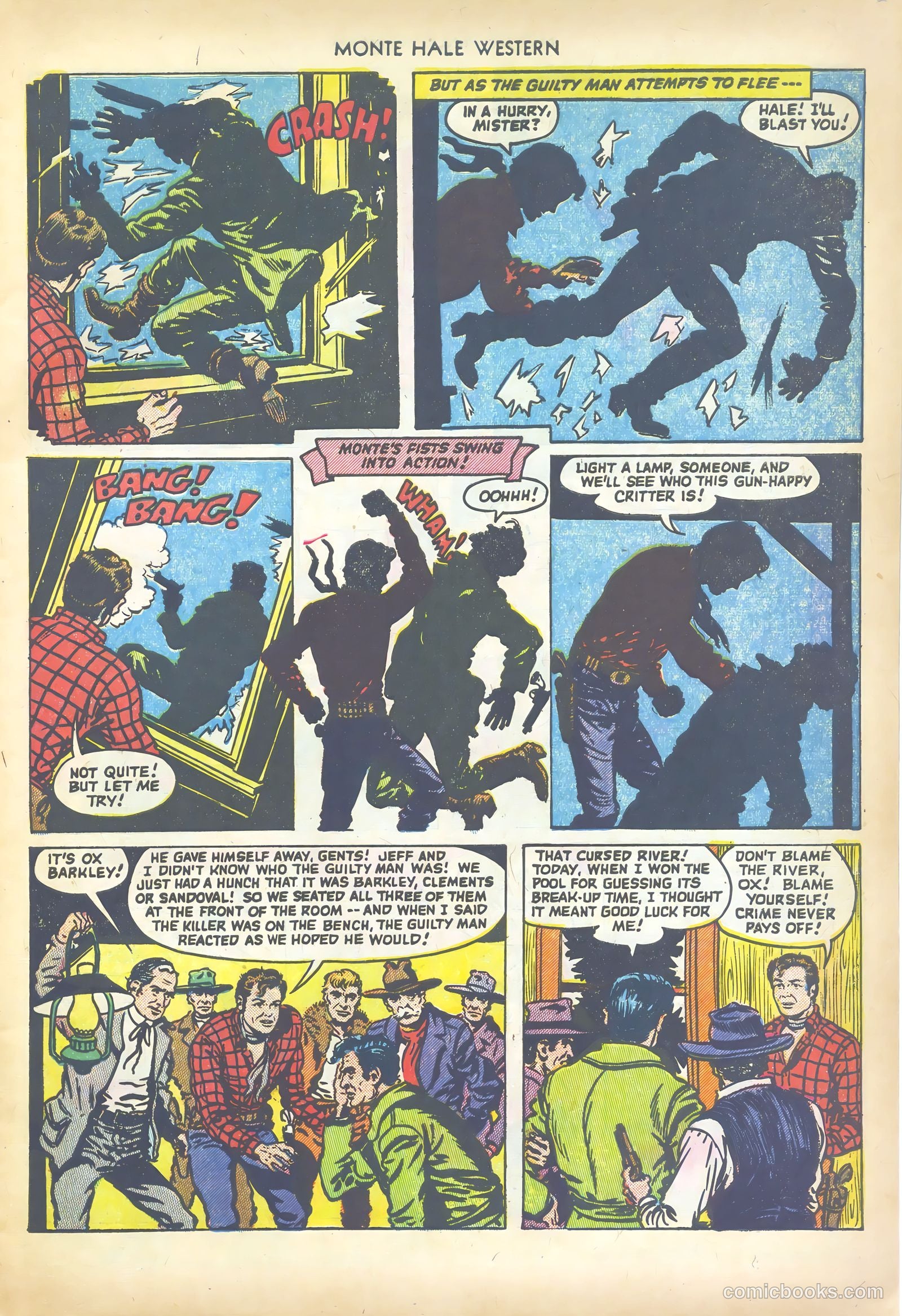Monte Hale Western #71 (1952) — page 9 of 36