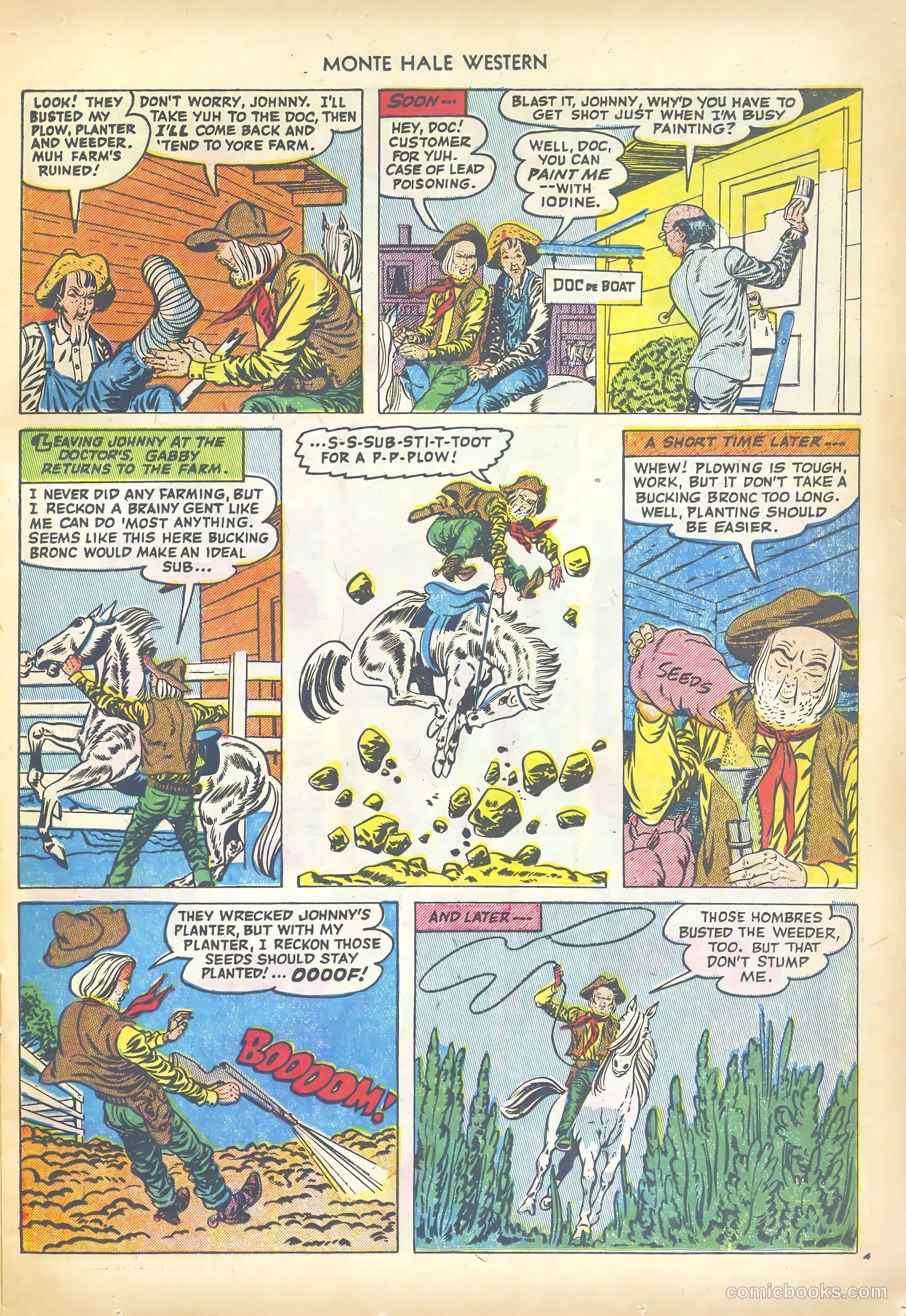 Monte Hale Western #71 (1952) — page 13 of 36