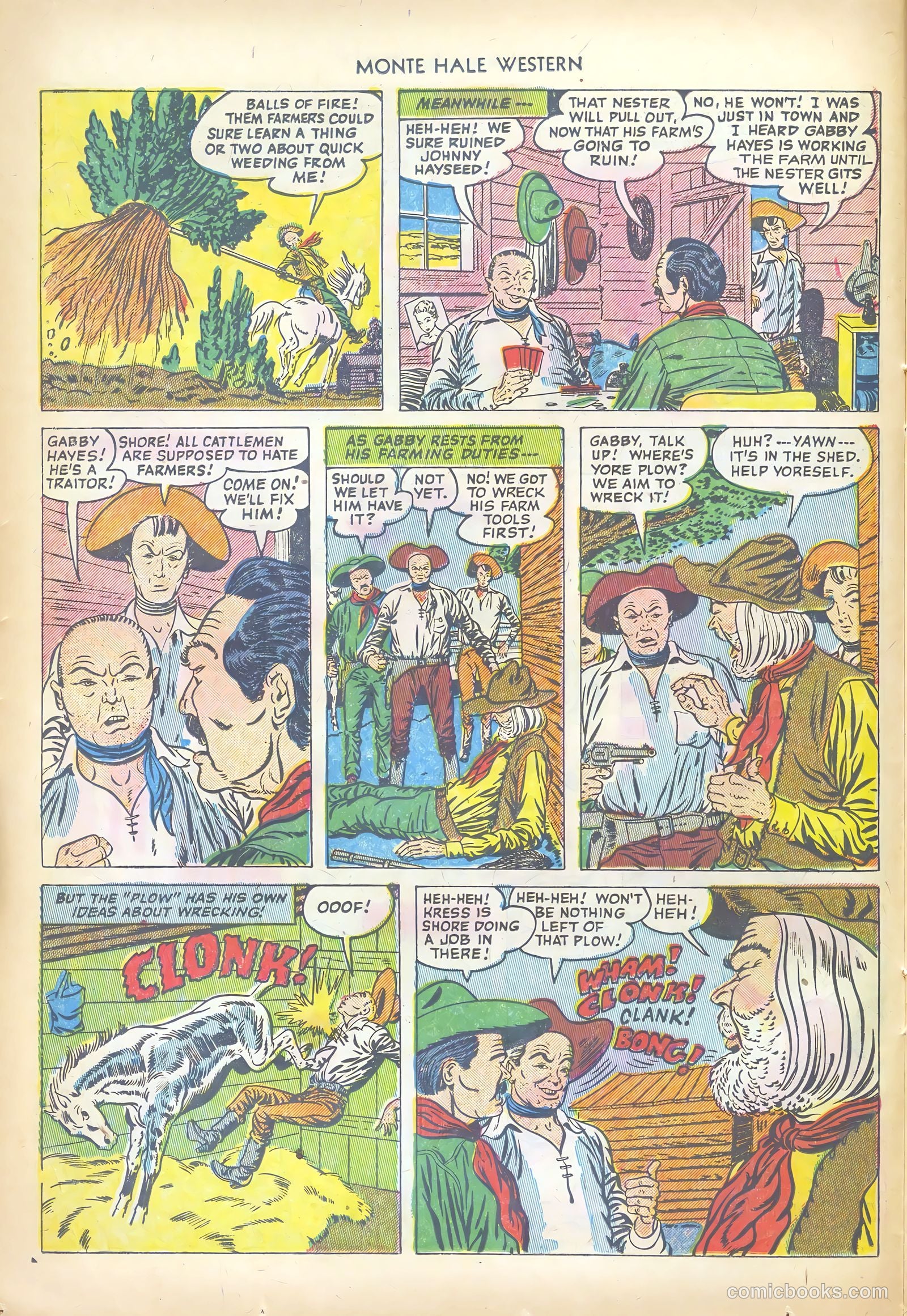 Monte Hale Western #71 (1952) — page 14 of 36