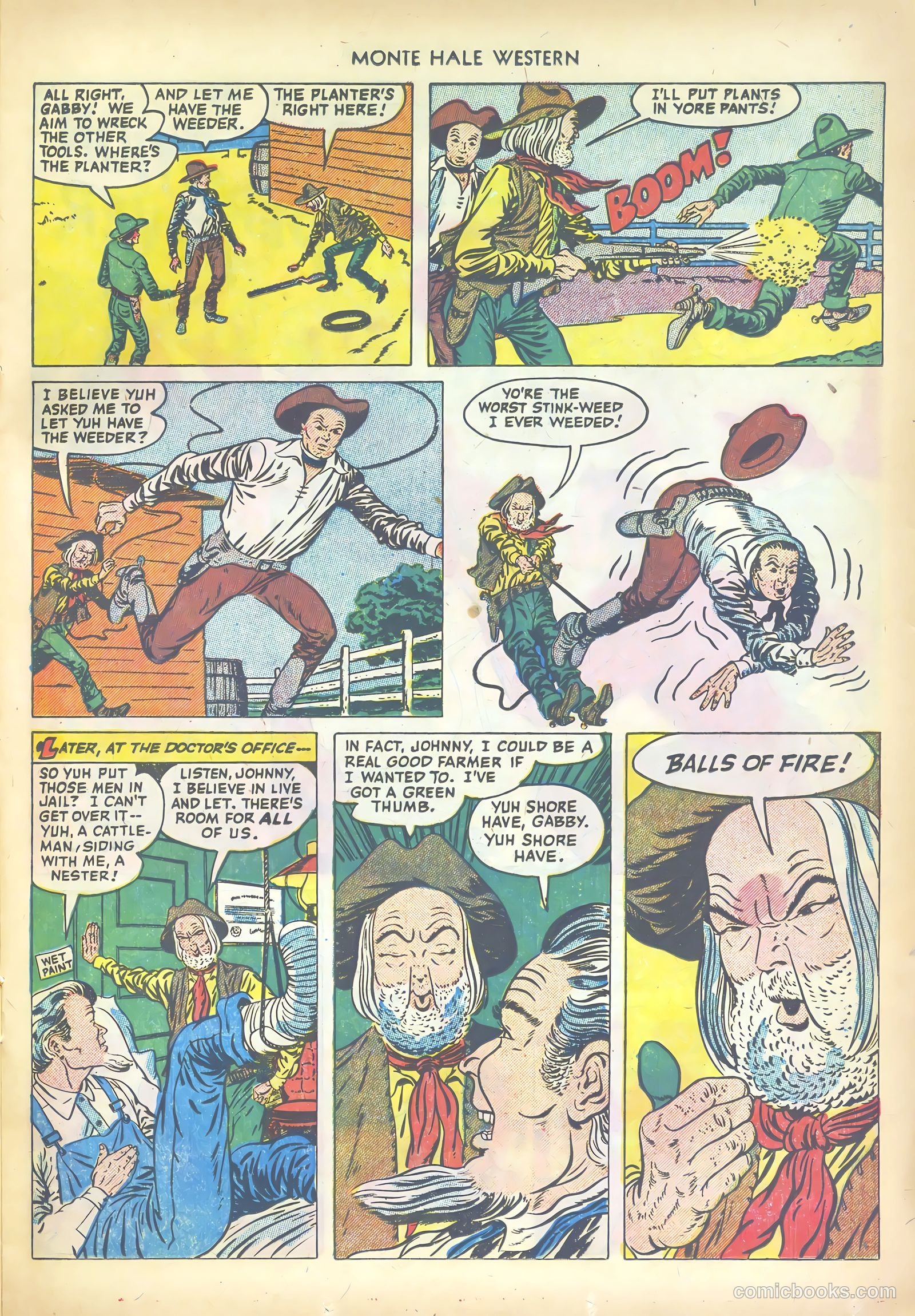 Monte Hale Western #71 (1952) — page 15 of 36