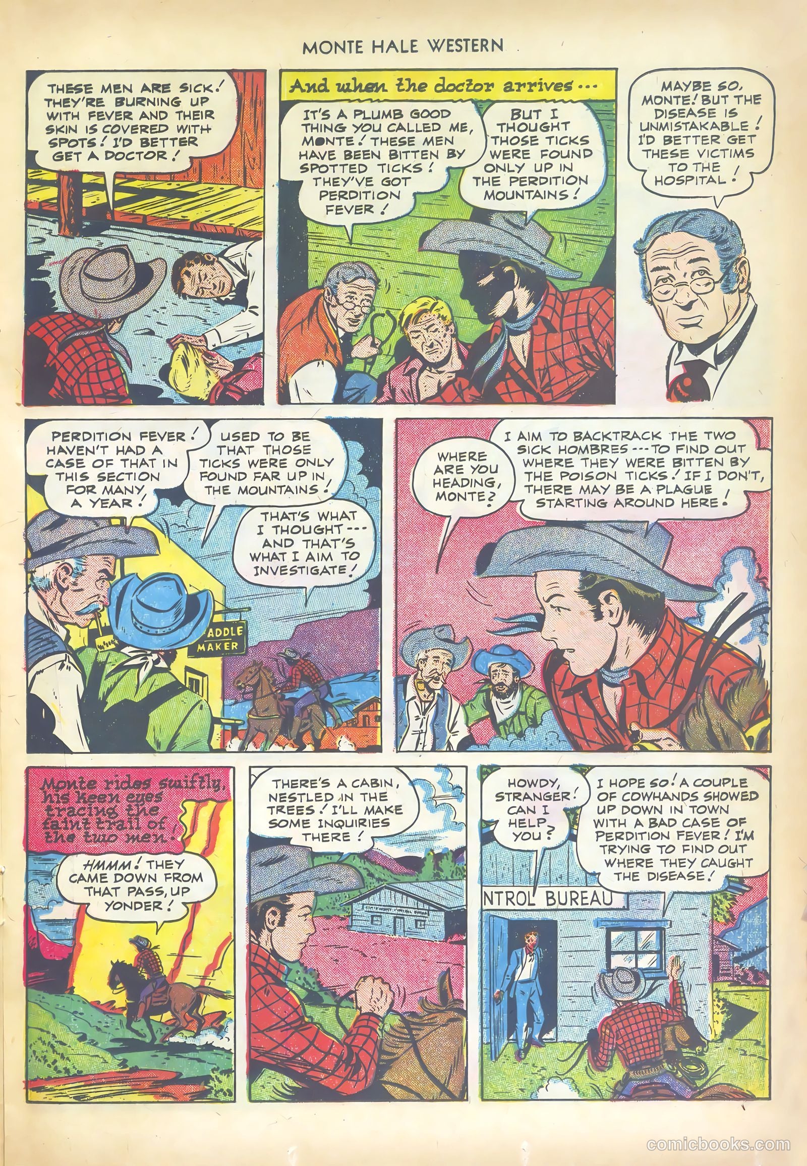 Monte Hale Western #71 (1952) — page 17 of 36