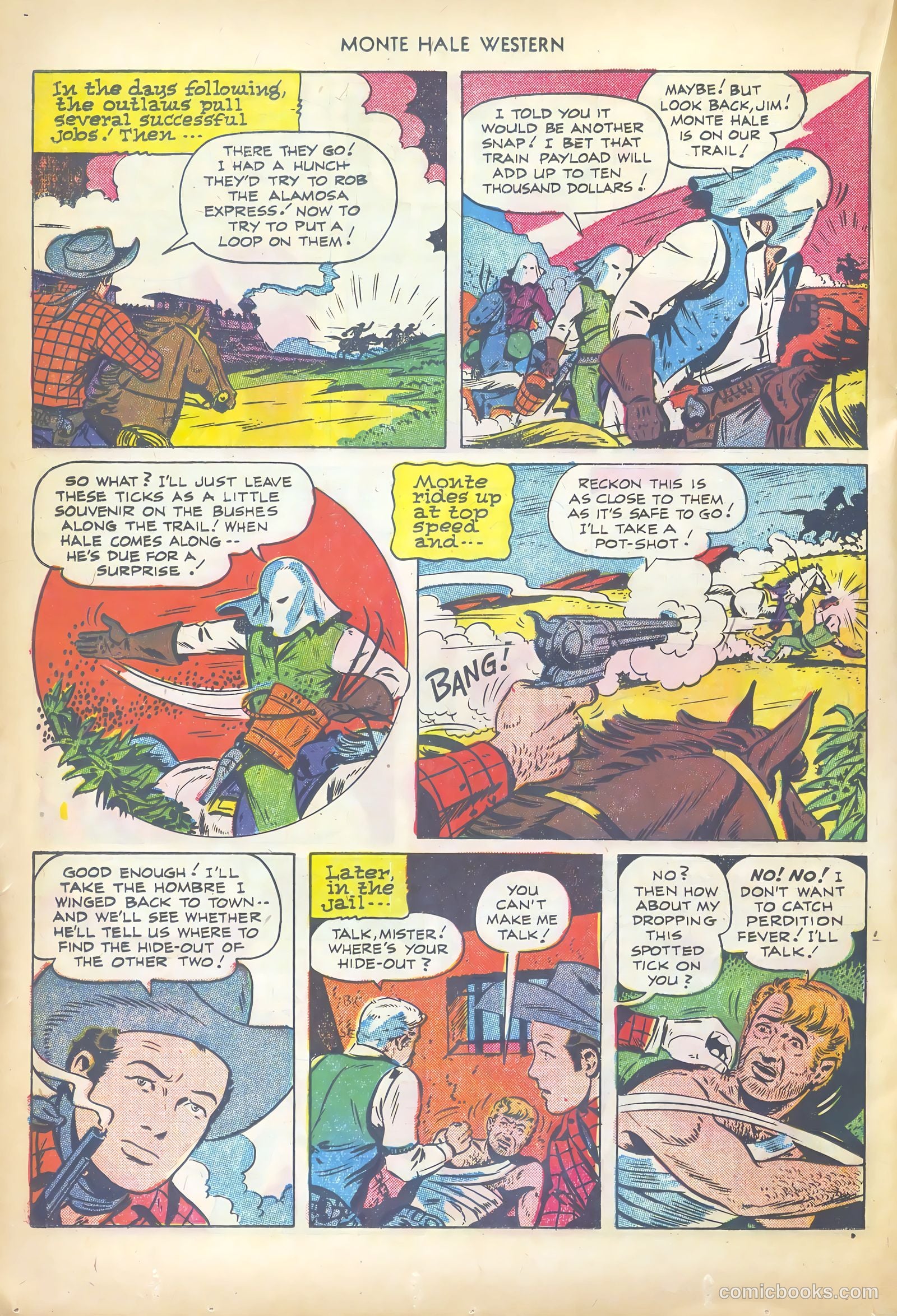 Monte Hale Western #71 (1952) — page 20 of 36