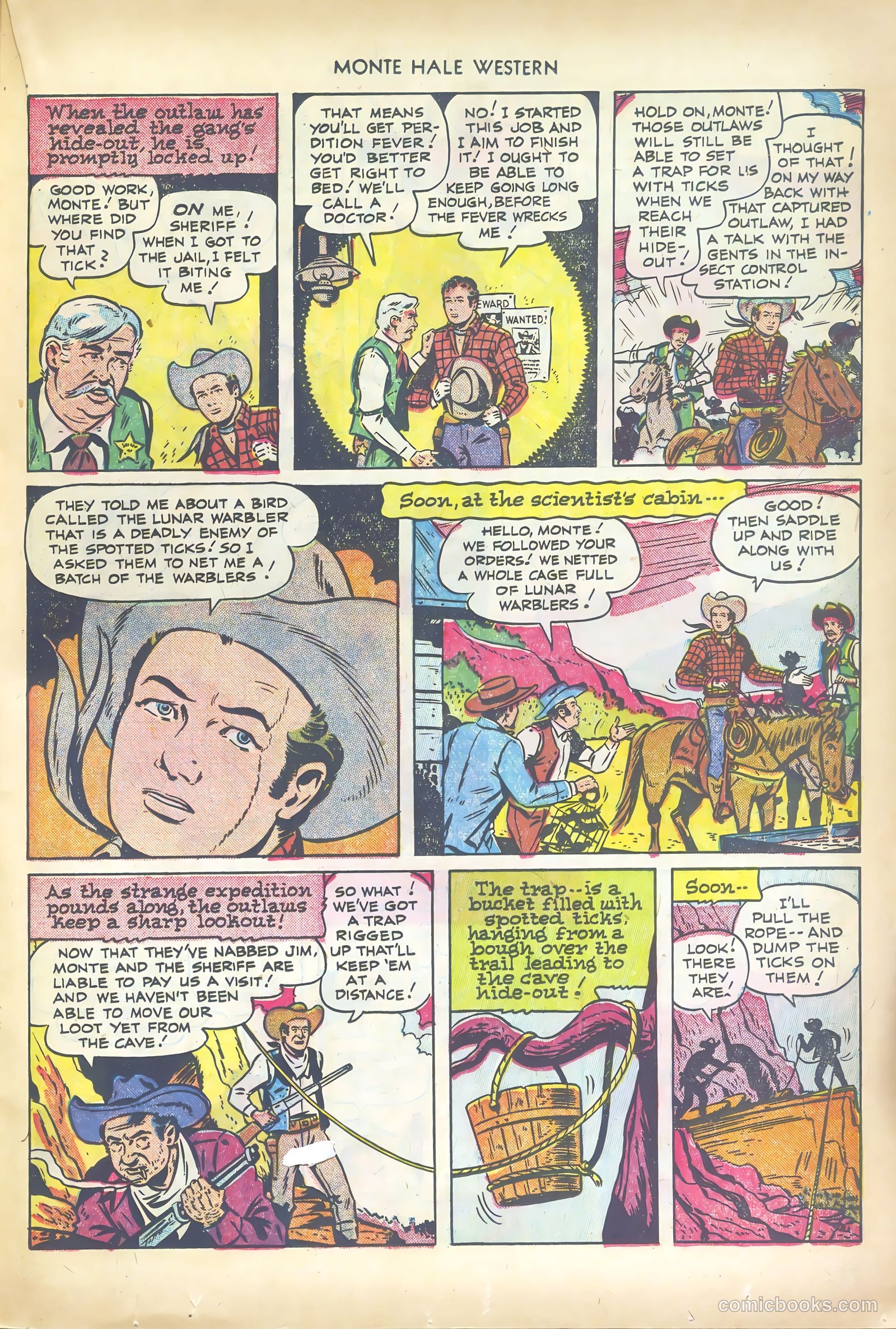 Monte Hale Western #71 (1952) — page 21 of 36