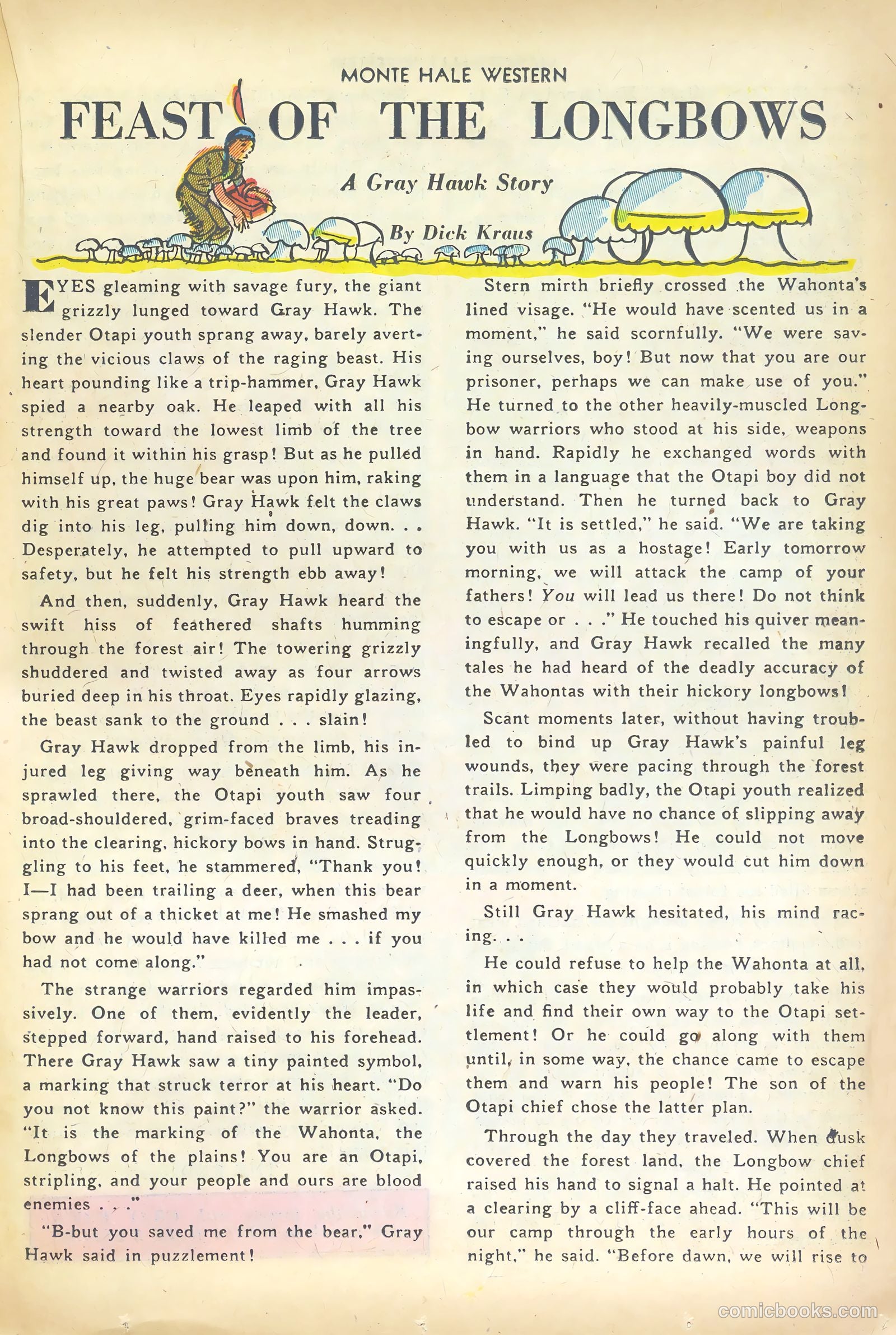 Monte Hale Western #71 (1952) — page 23 of 36