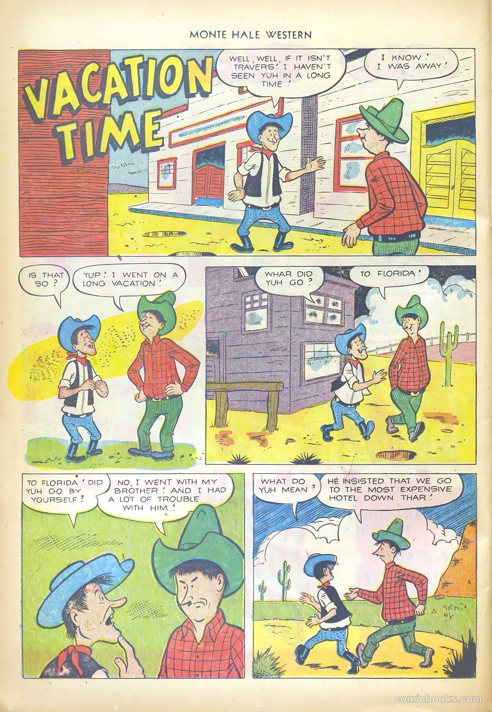 Monte Hale Western #71 (1952) — page 26 of 36