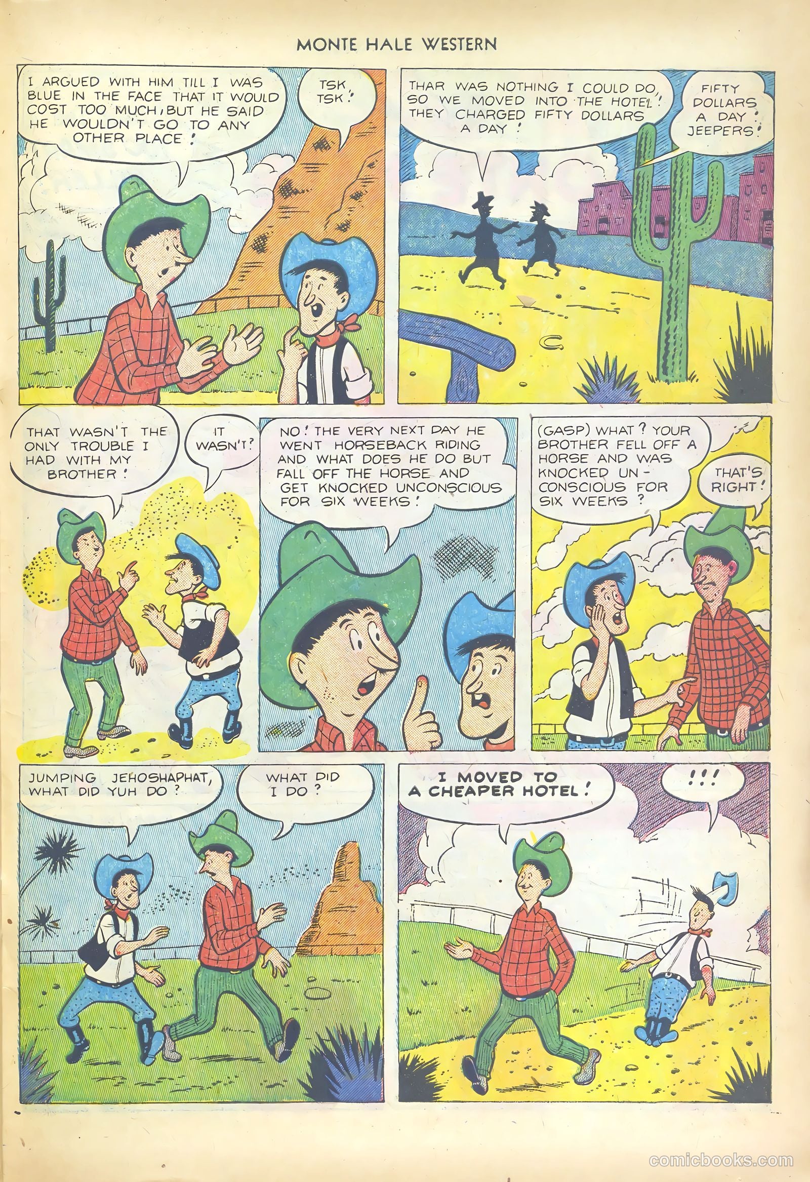 Monte Hale Western #71 (1952) — page 27 of 36