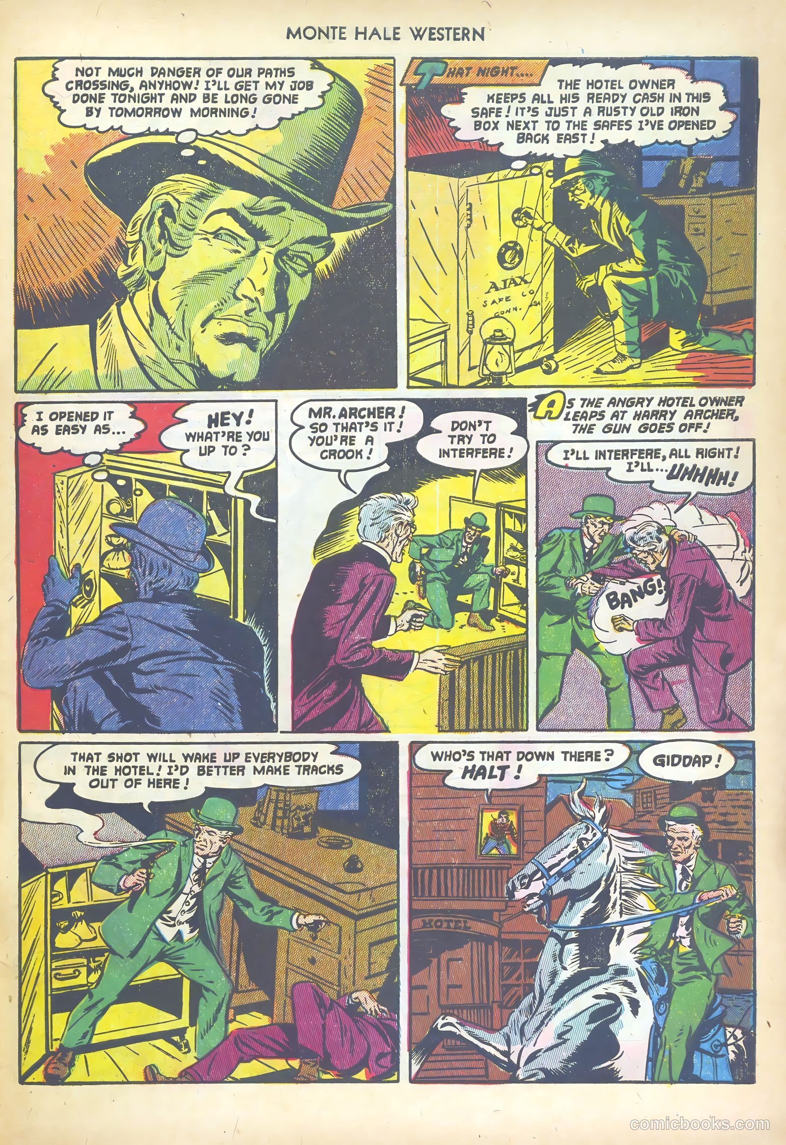 Monte Hale Western #71 (1952) — page 29 of 36