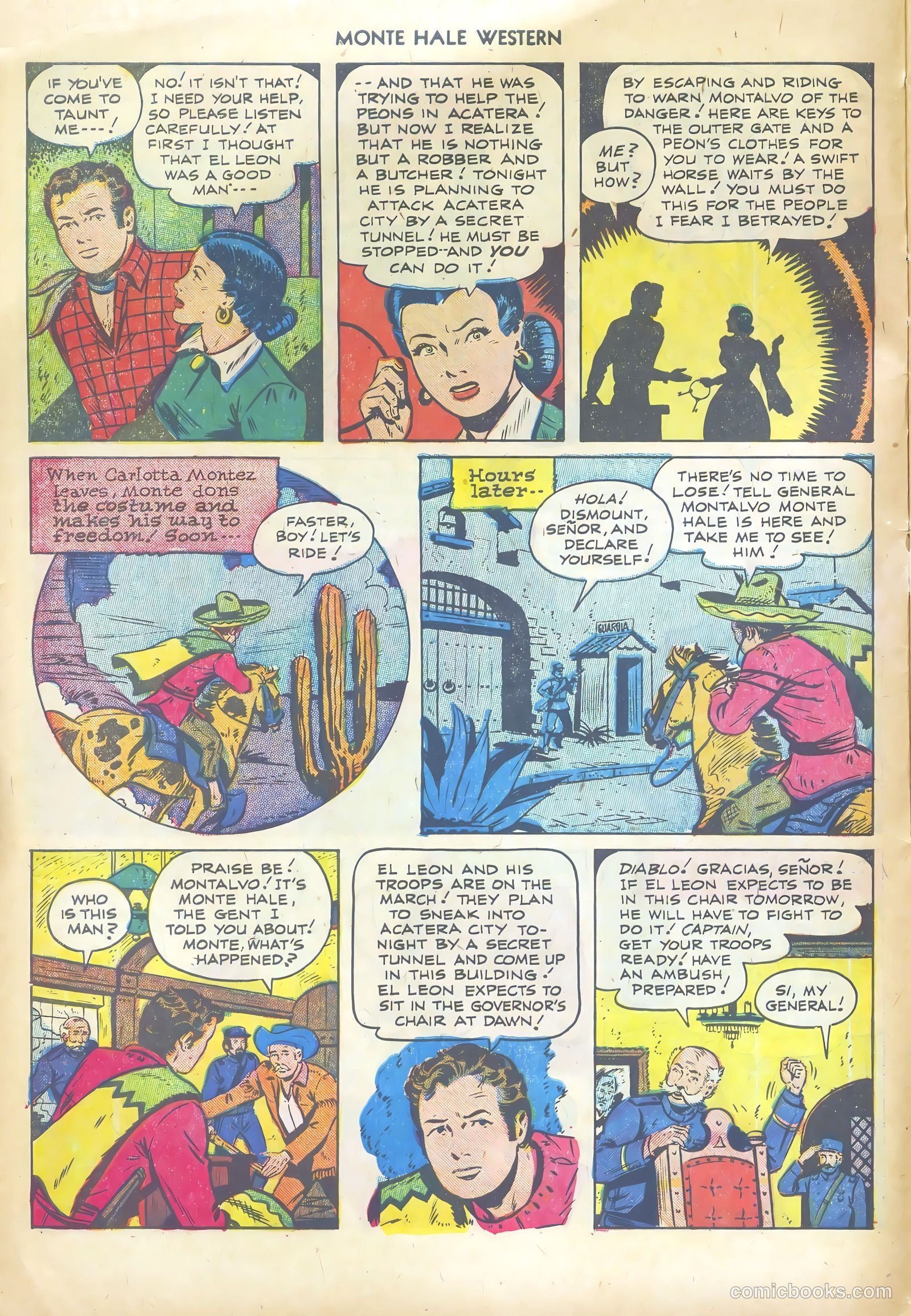 Monte Hale Western #72 (1952) — page 8 of 36