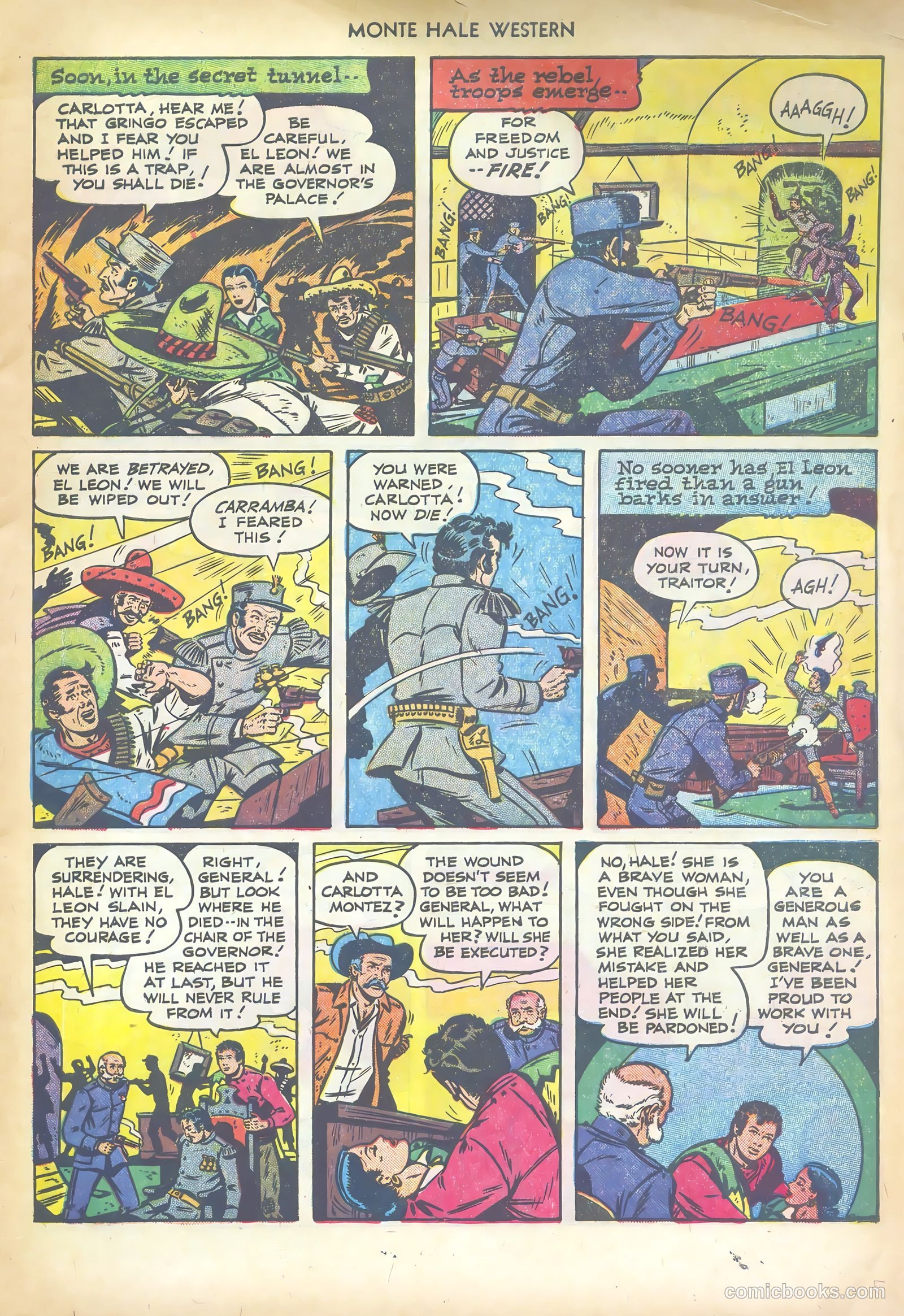 Monte Hale Western #72 (1952) — page 9 of 36