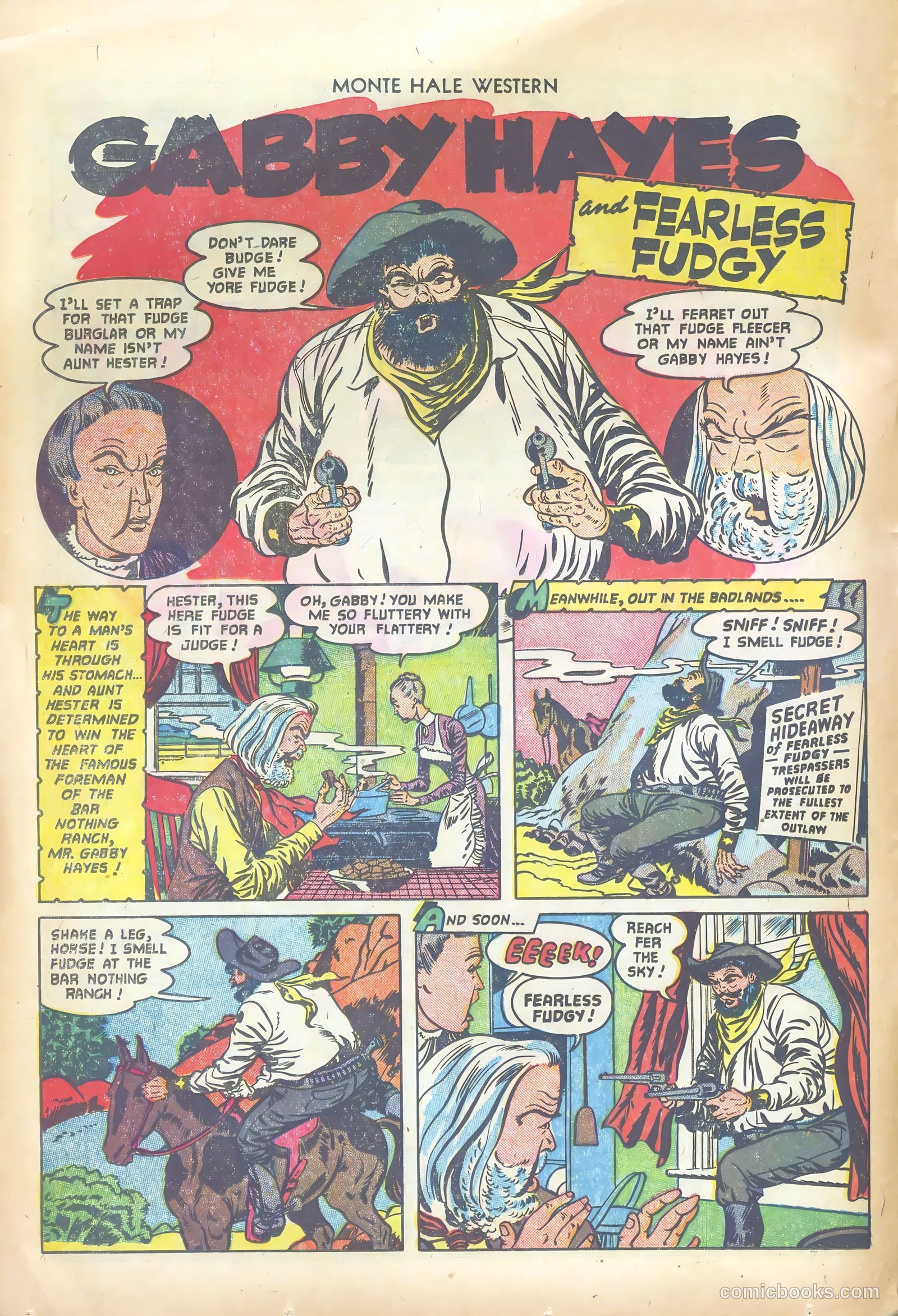 Monte Hale Western #72 (1952) — page 12 of 36