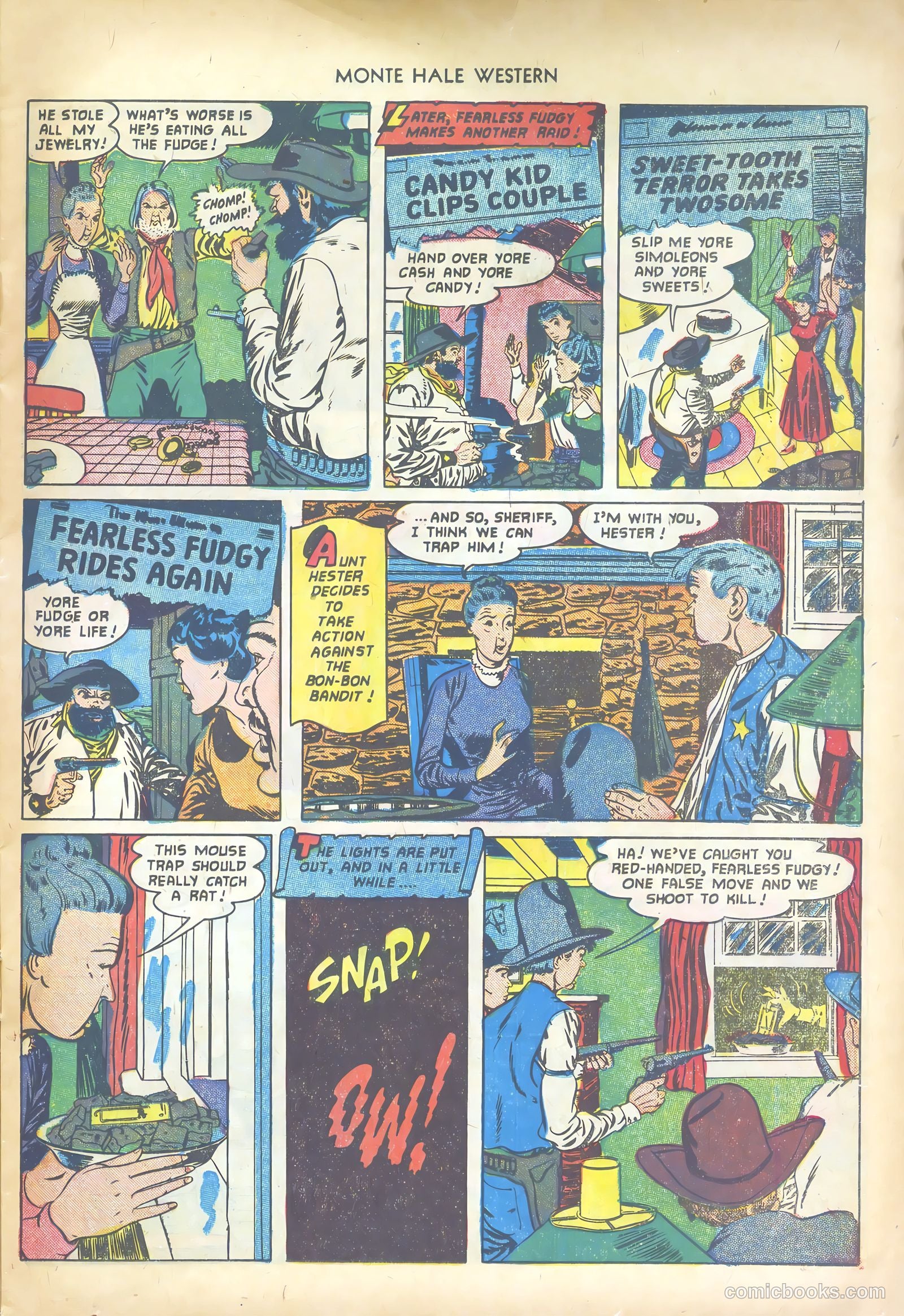 Monte Hale Western #72 (1952) — page 13 of 36