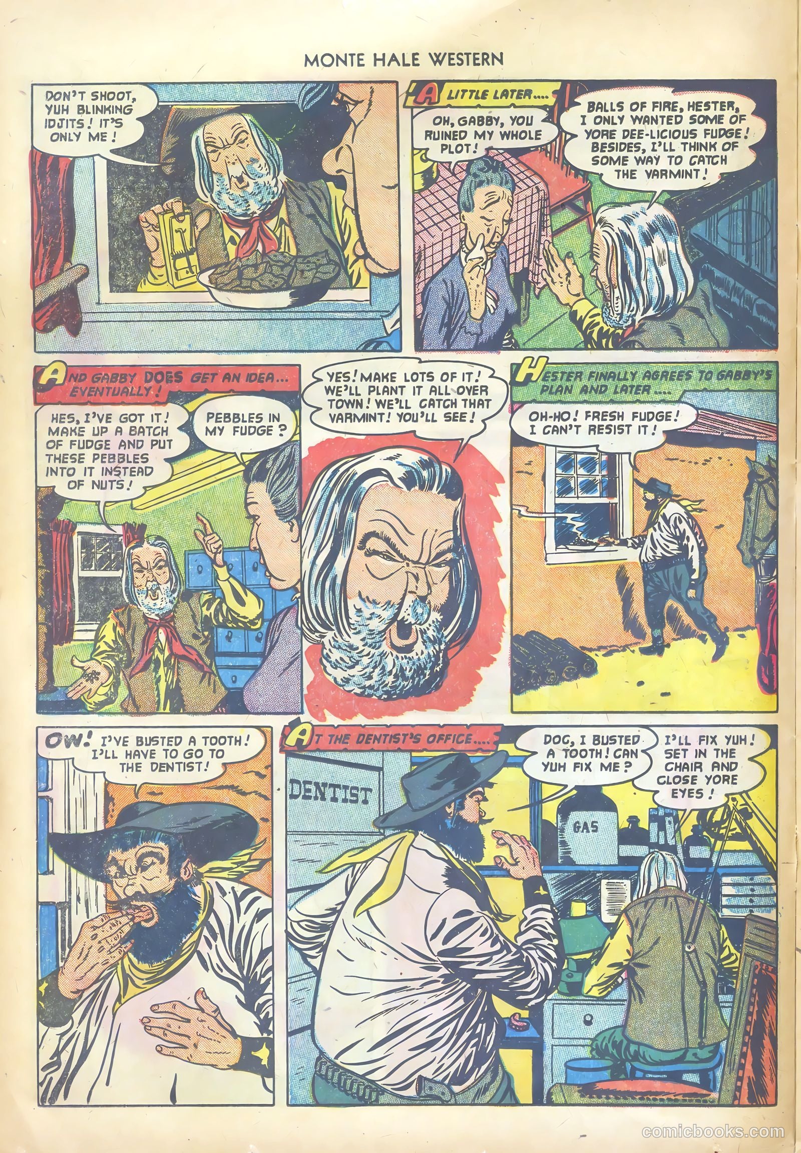 Monte Hale Western #72 (1952) — page 14 of 36