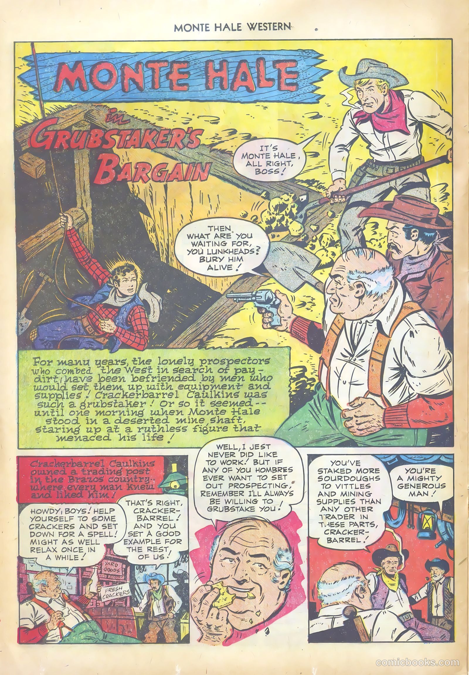 Monte Hale Western #72 (1952) — page 16 of 36