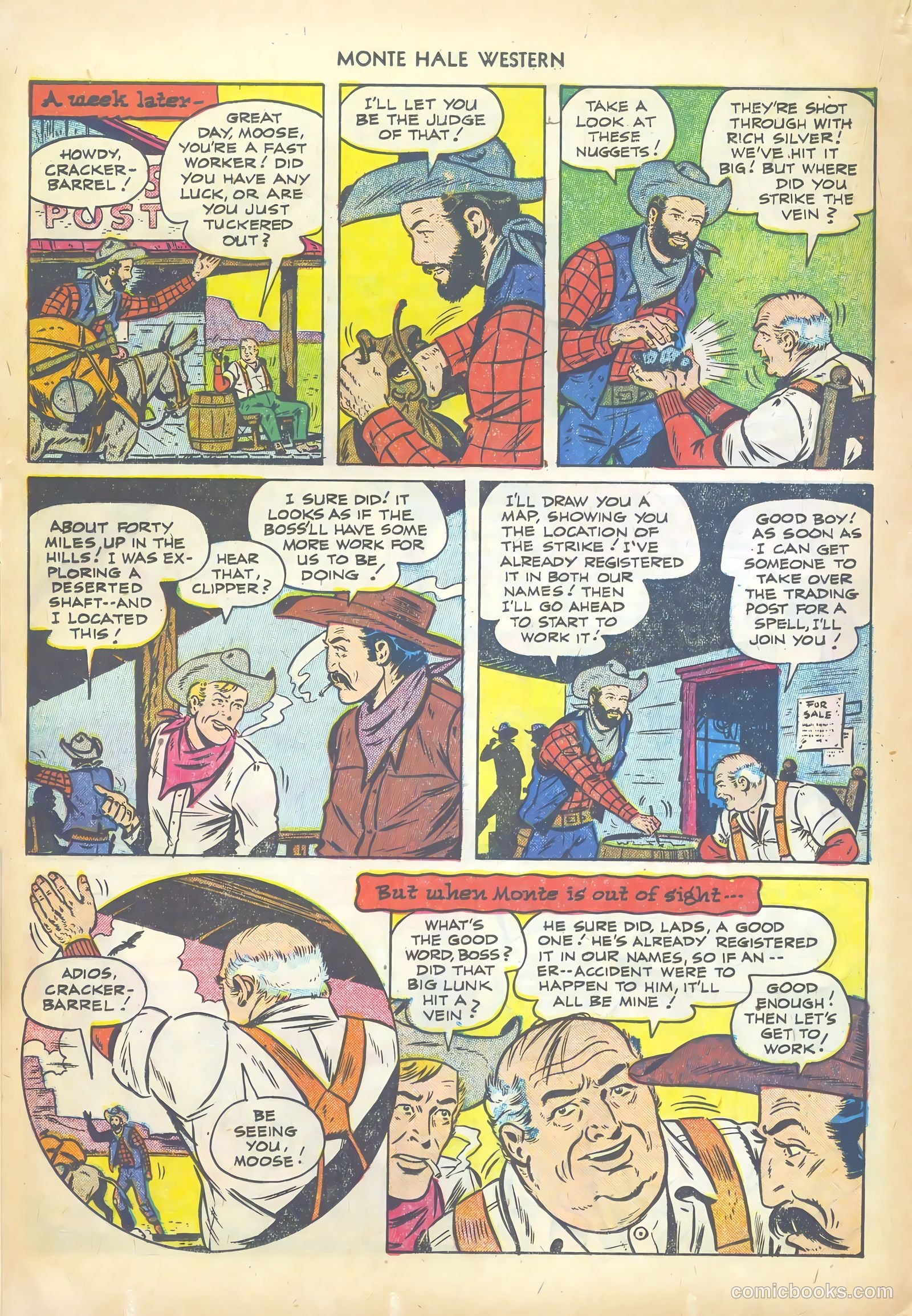 Monte Hale Western #72 (1952) — page 20 of 36