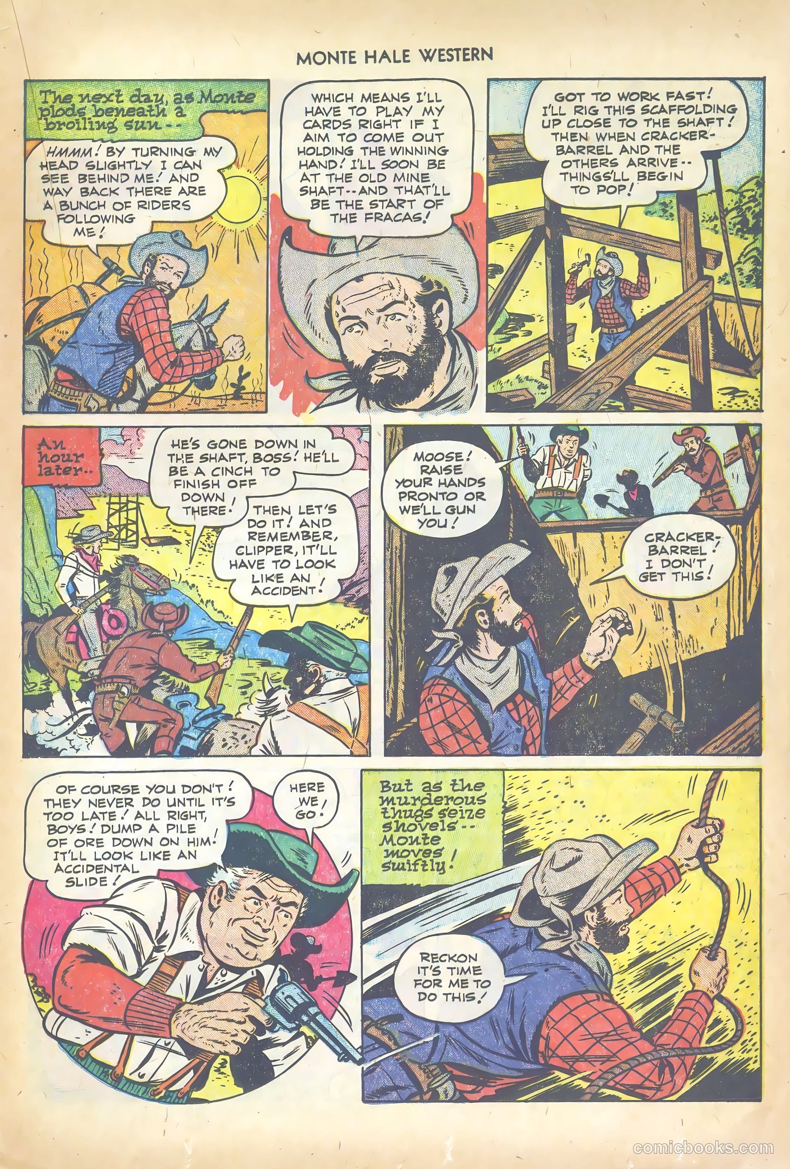 Monte Hale Western #72 (1952) — page 21 of 36