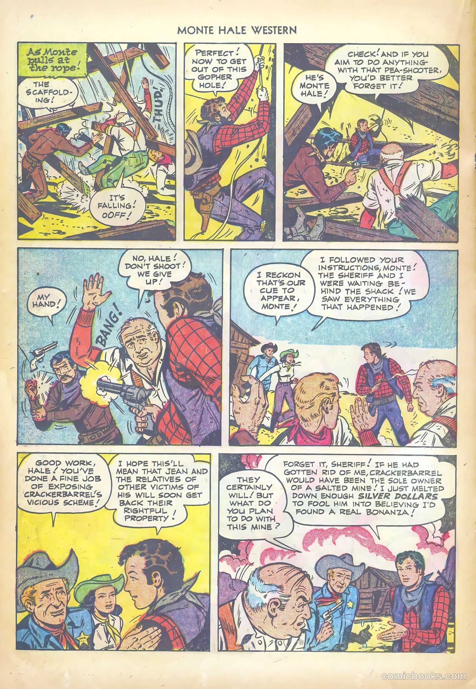 Monte Hale Western #72 (1952) — page 22 of 36