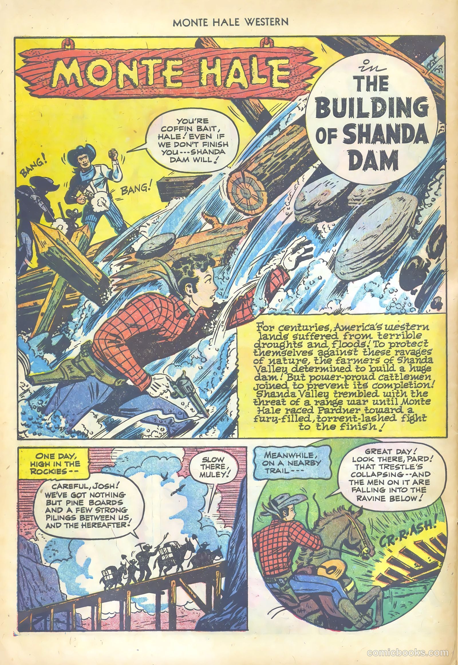 Monte Hale Western #72 (1952) — page 28 of 36