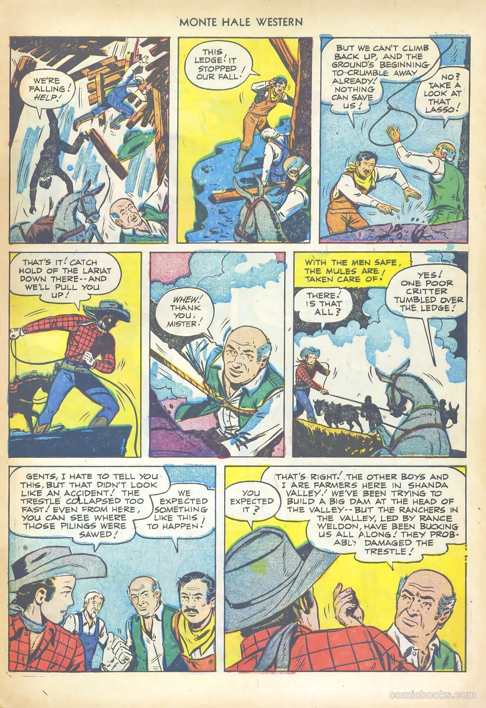 Monte Hale Western #72 (1952) — page 29 of 36