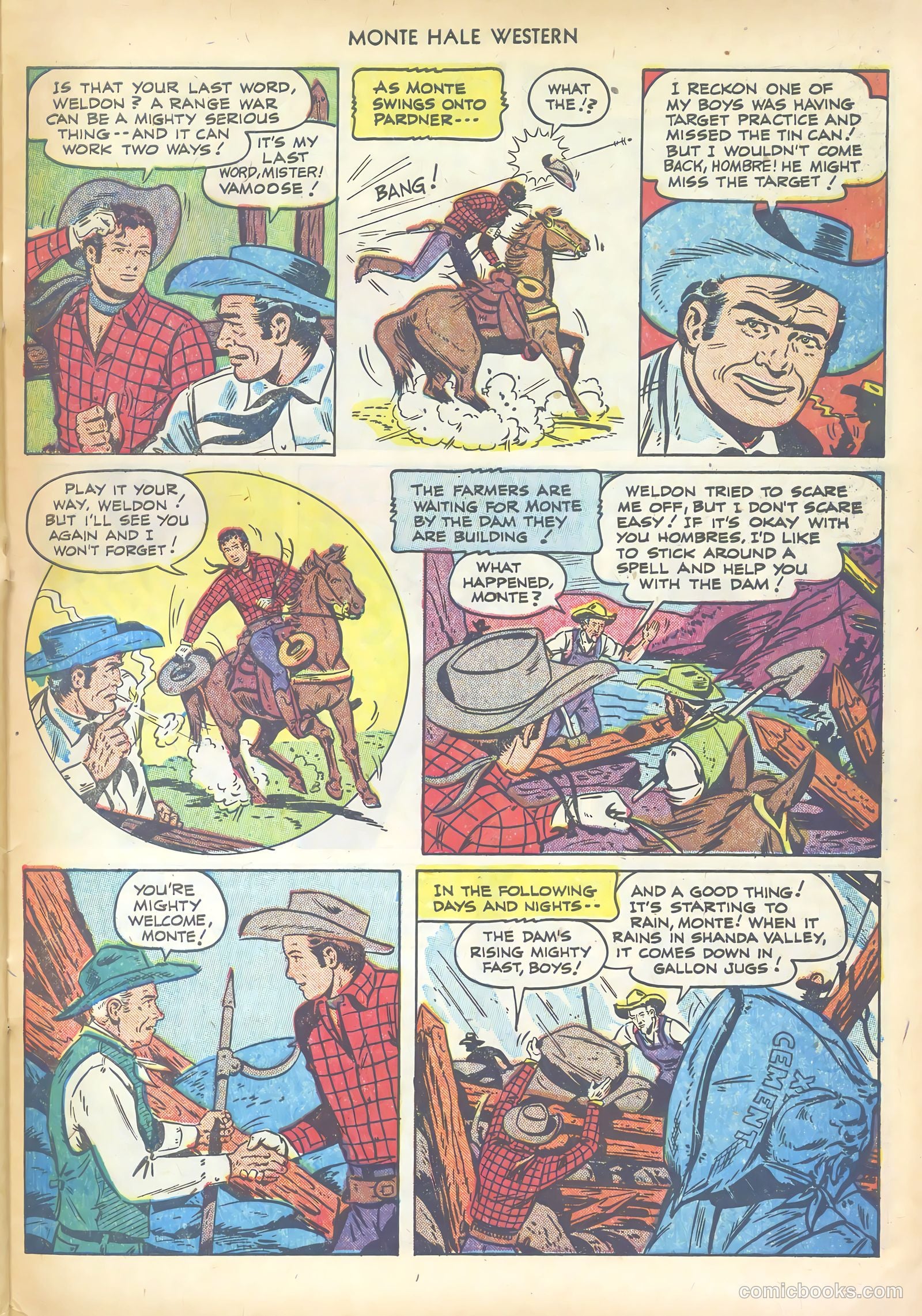 Monte Hale Western #72 (1952) — page 31 of 36