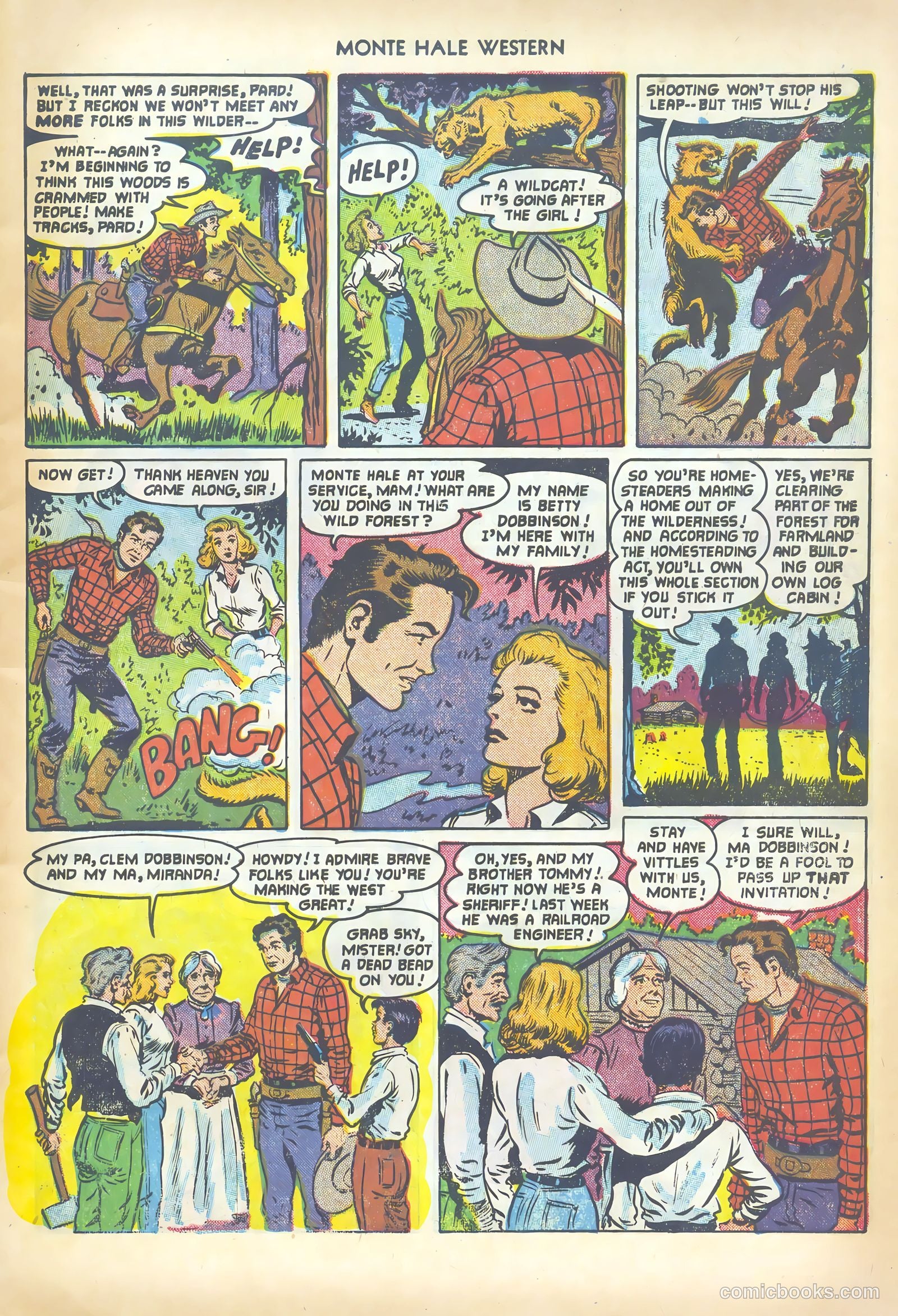 Monte Hale Western #73 (1952) — page 5 of 36