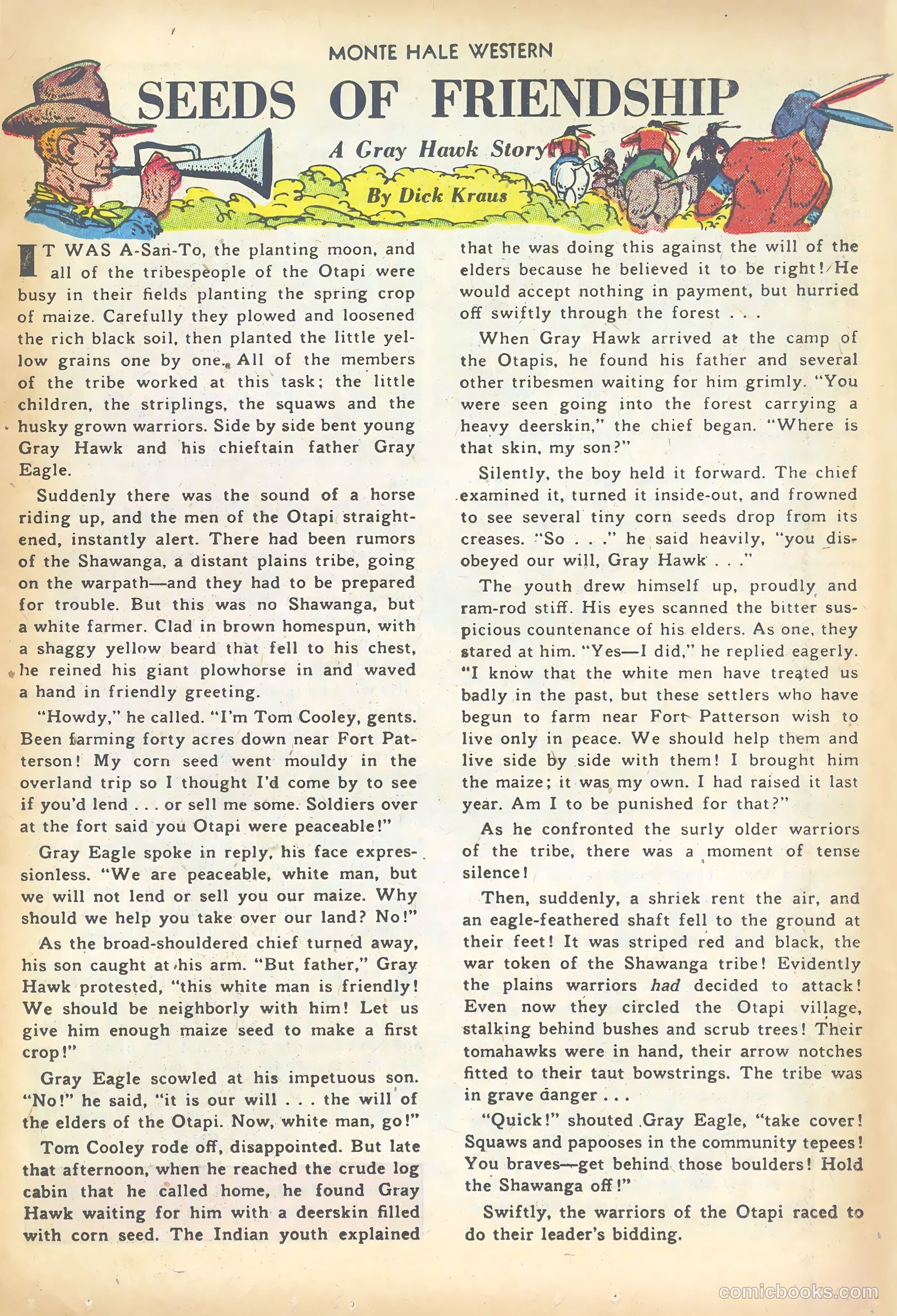 Monte Hale Western #73 (1952) — page 11 of 36