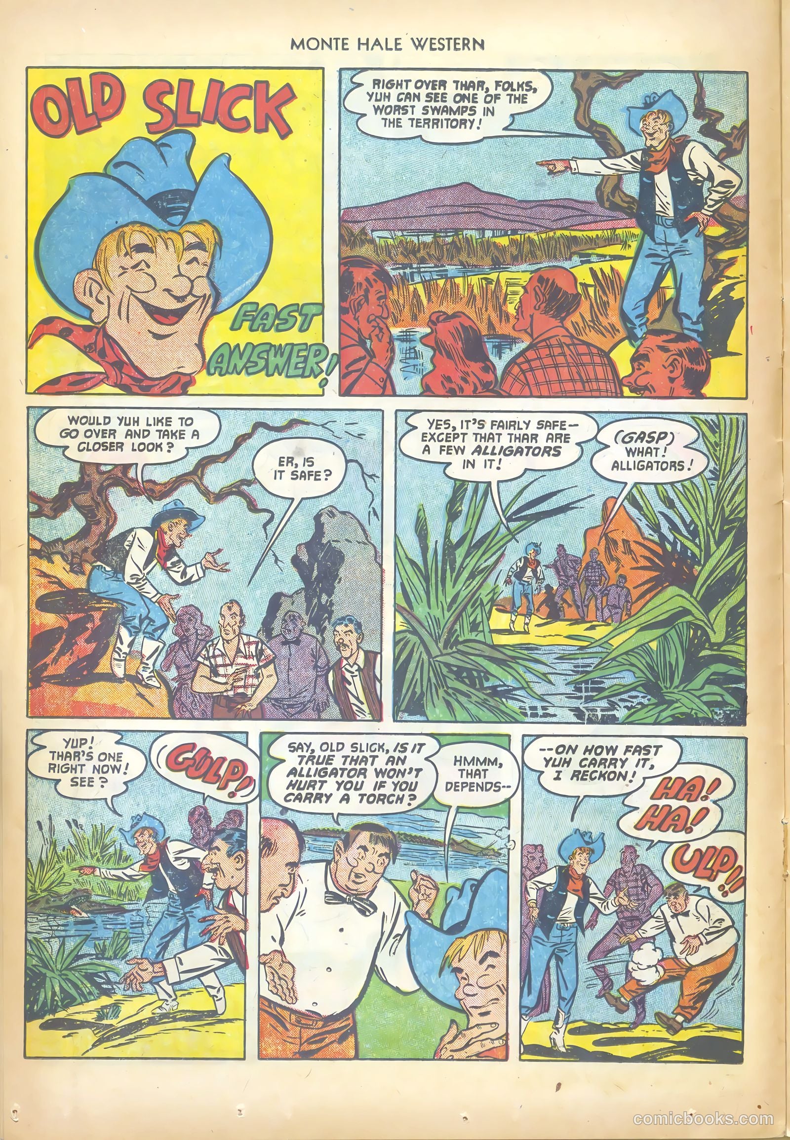 Monte Hale Western #73 (1952) — page 14 of 36