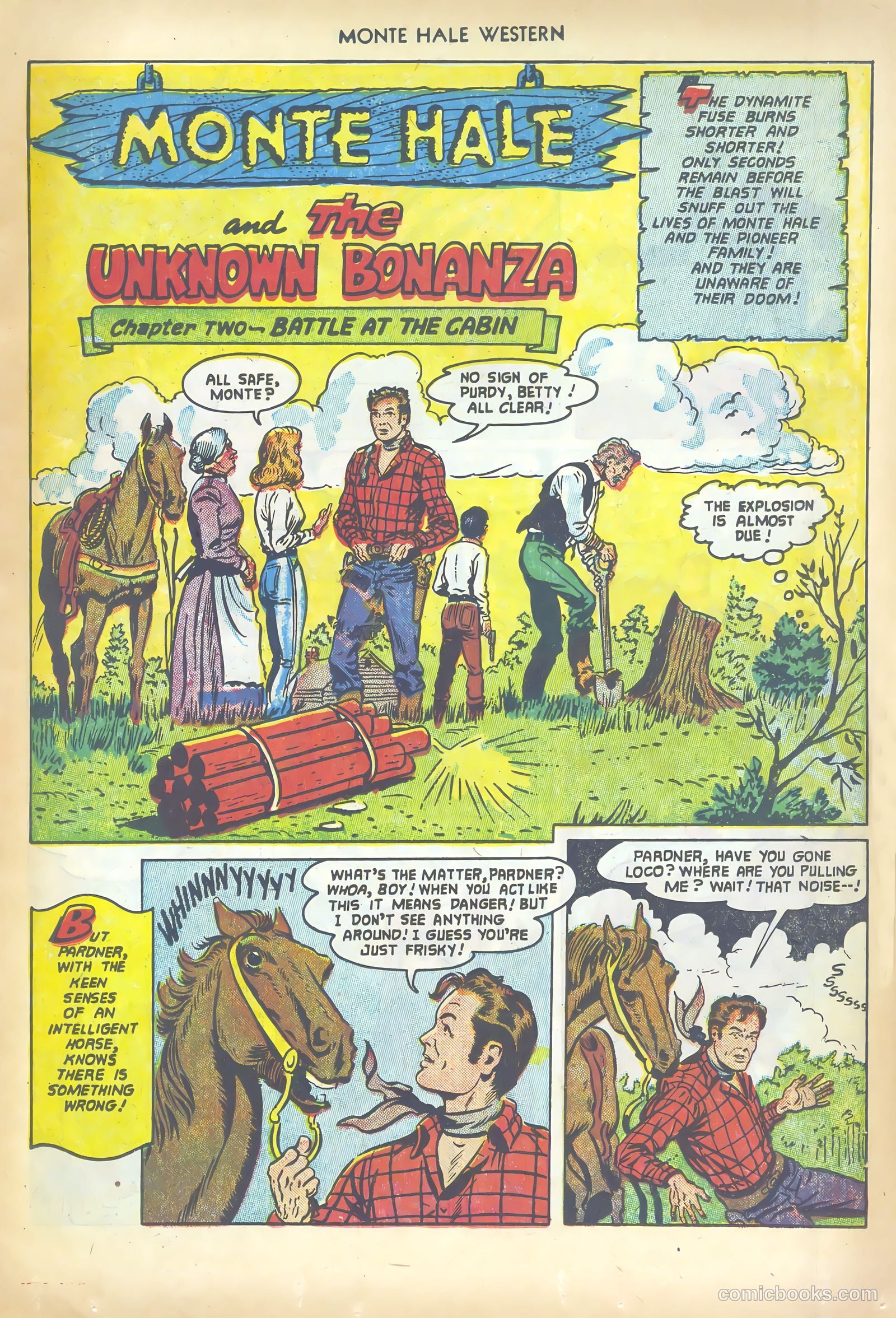 Monte Hale Western #73 (1952) — page 15 of 36