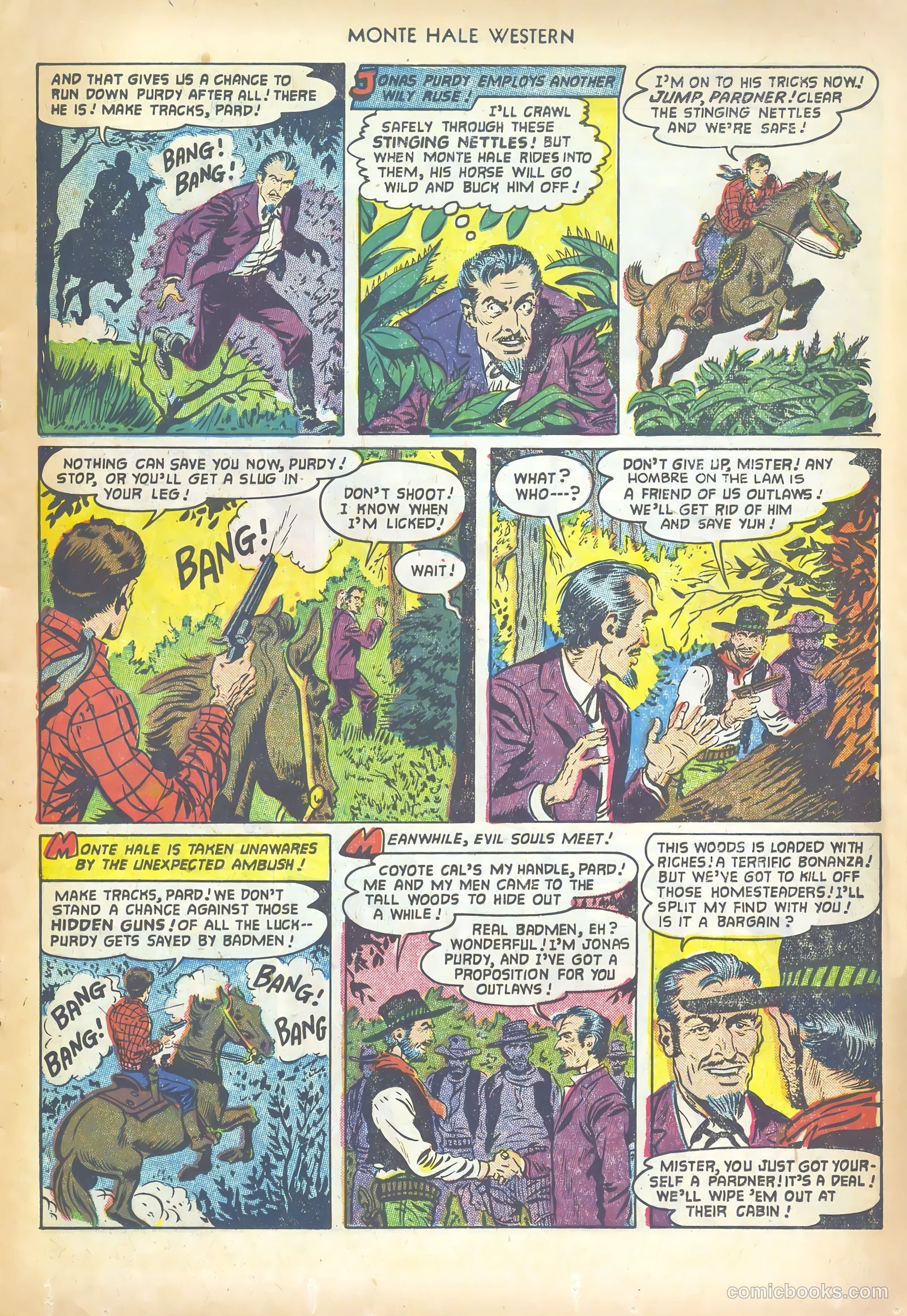 Monte Hale Western #73 (1952) — page 17 of 36