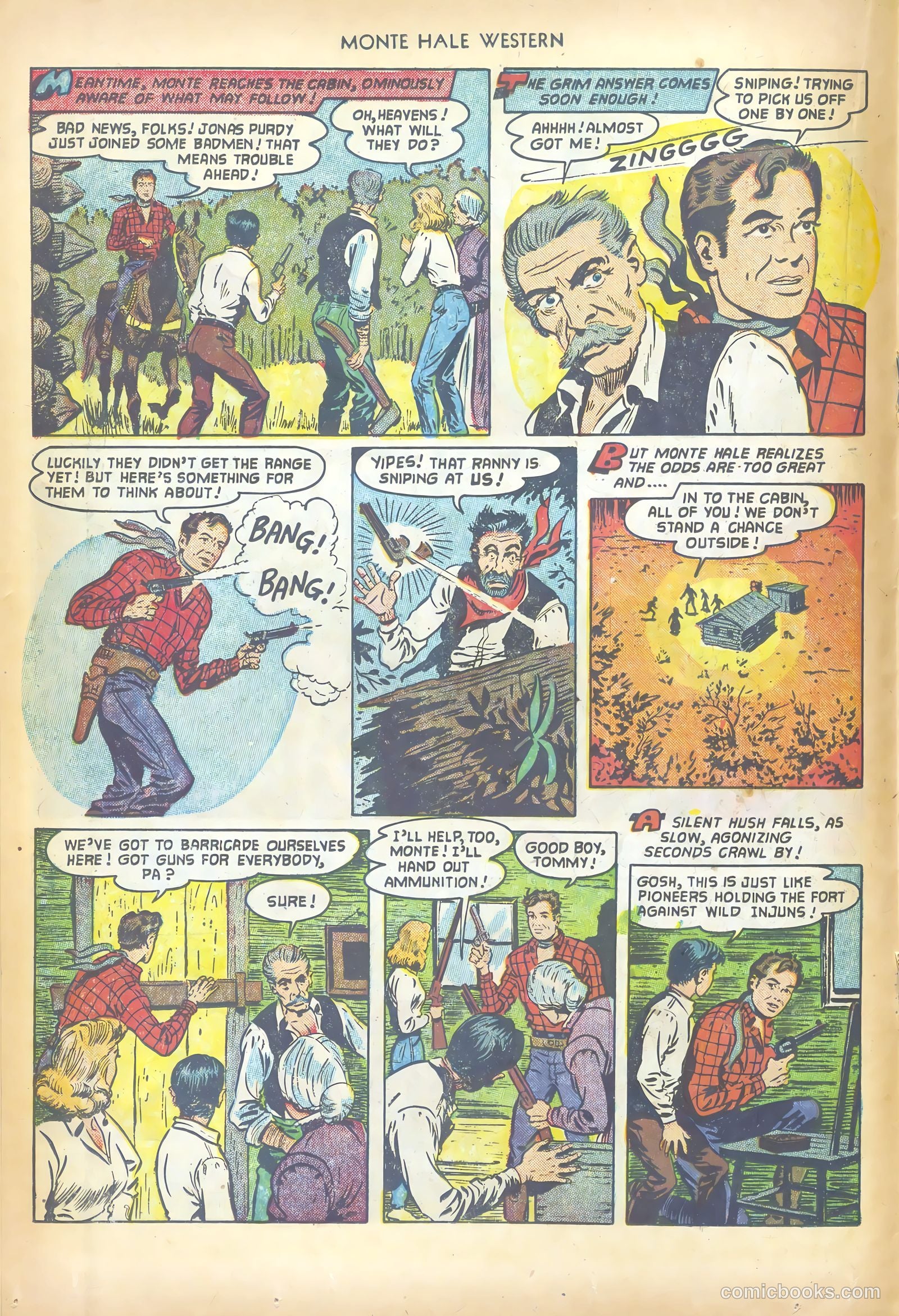 Monte Hale Western #73 (1952) — page 18 of 36