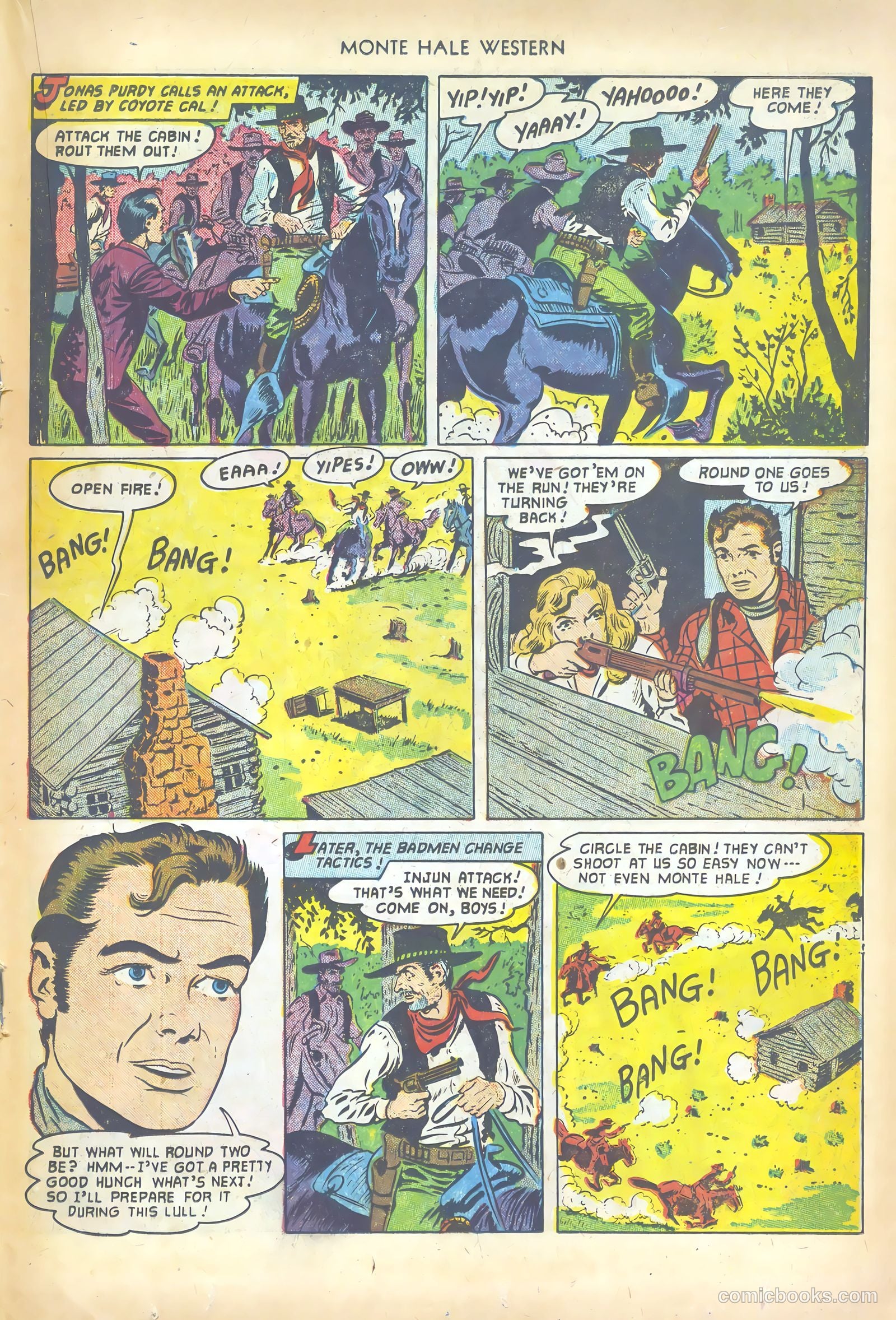 Monte Hale Western #73 (1952) — page 19 of 36