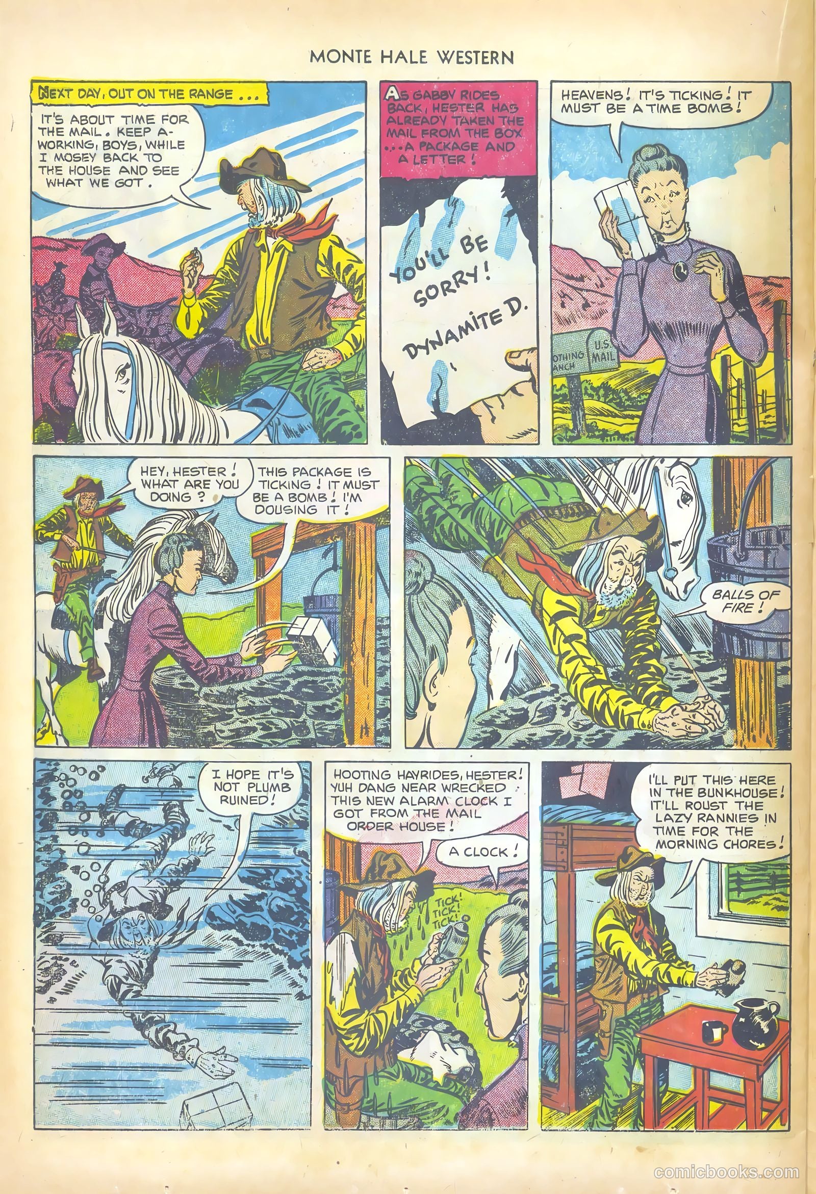 Monte Hale Western #73 (1952) — page 24 of 36