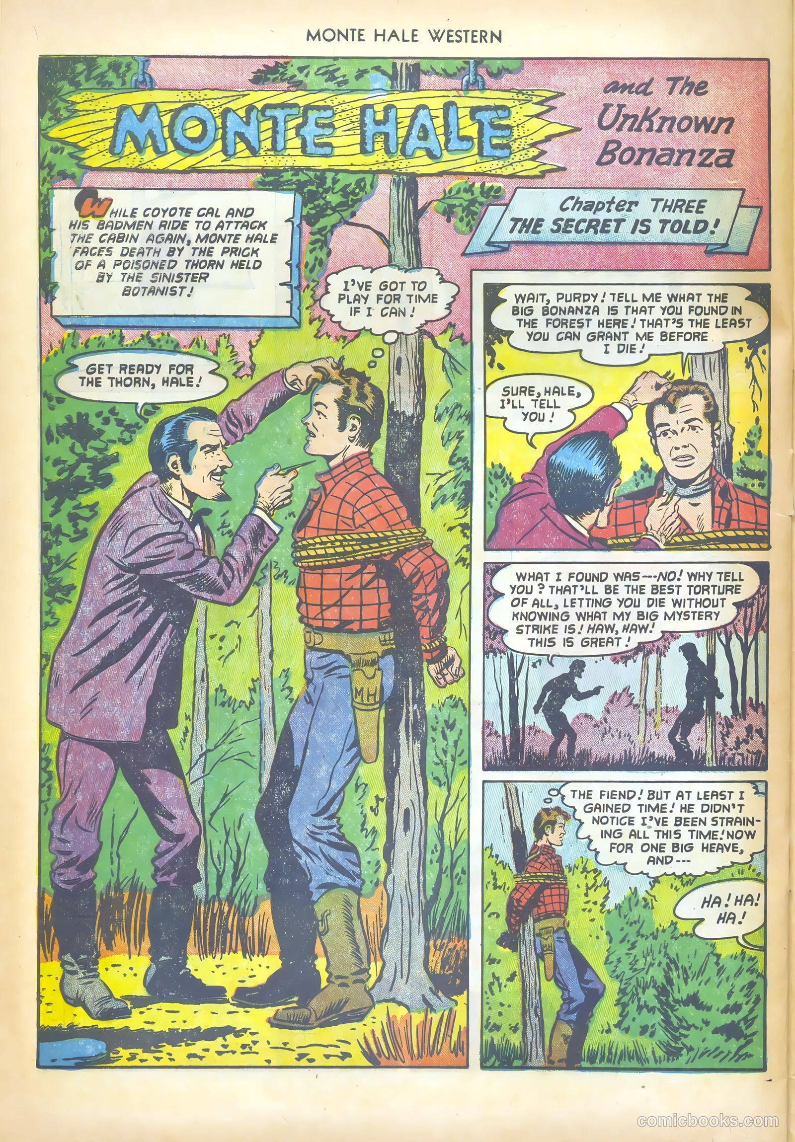 Monte Hale Western #73 (1952) — page 28 of 36