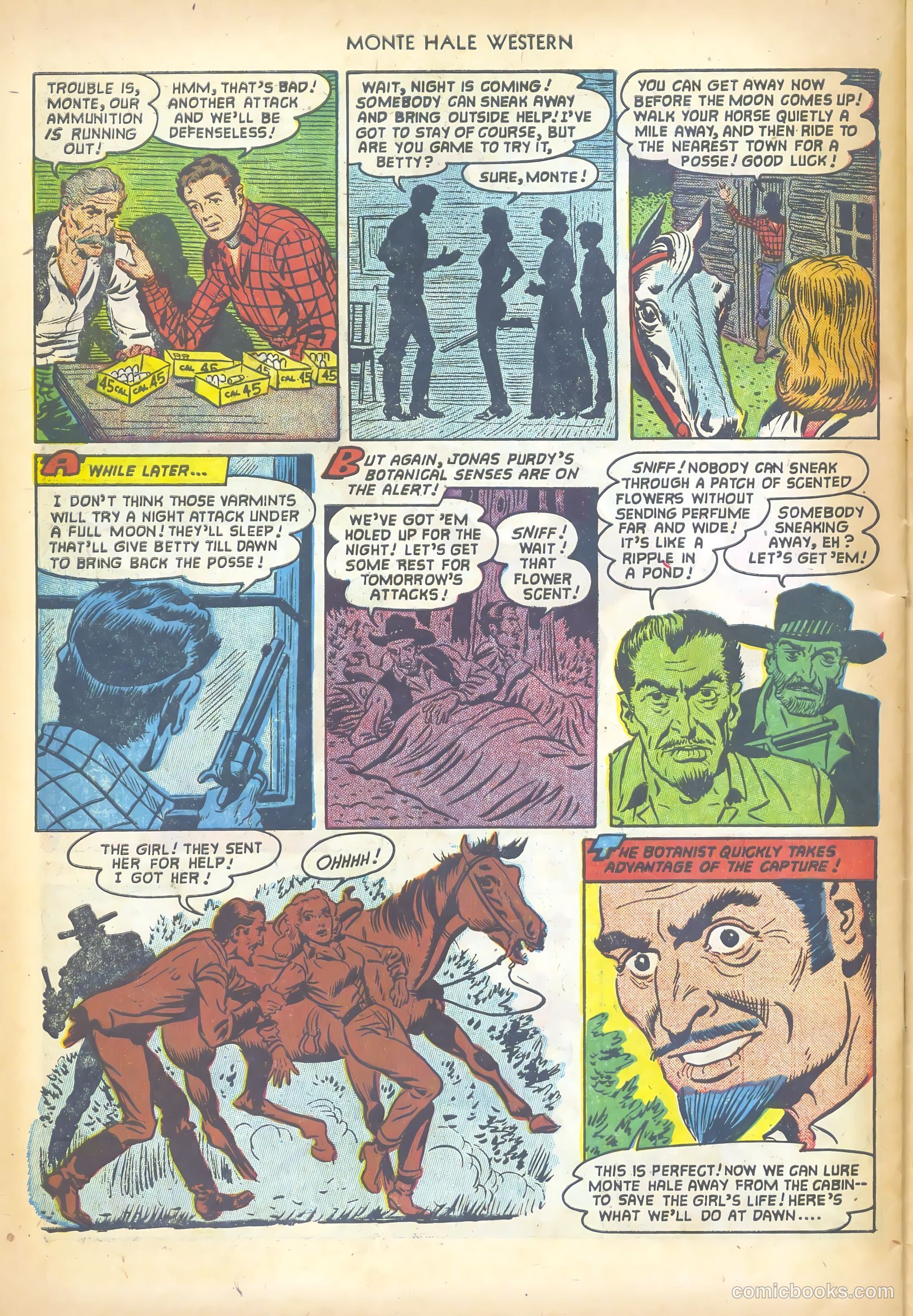 Monte Hale Western #73 (1952) — page 30 of 36